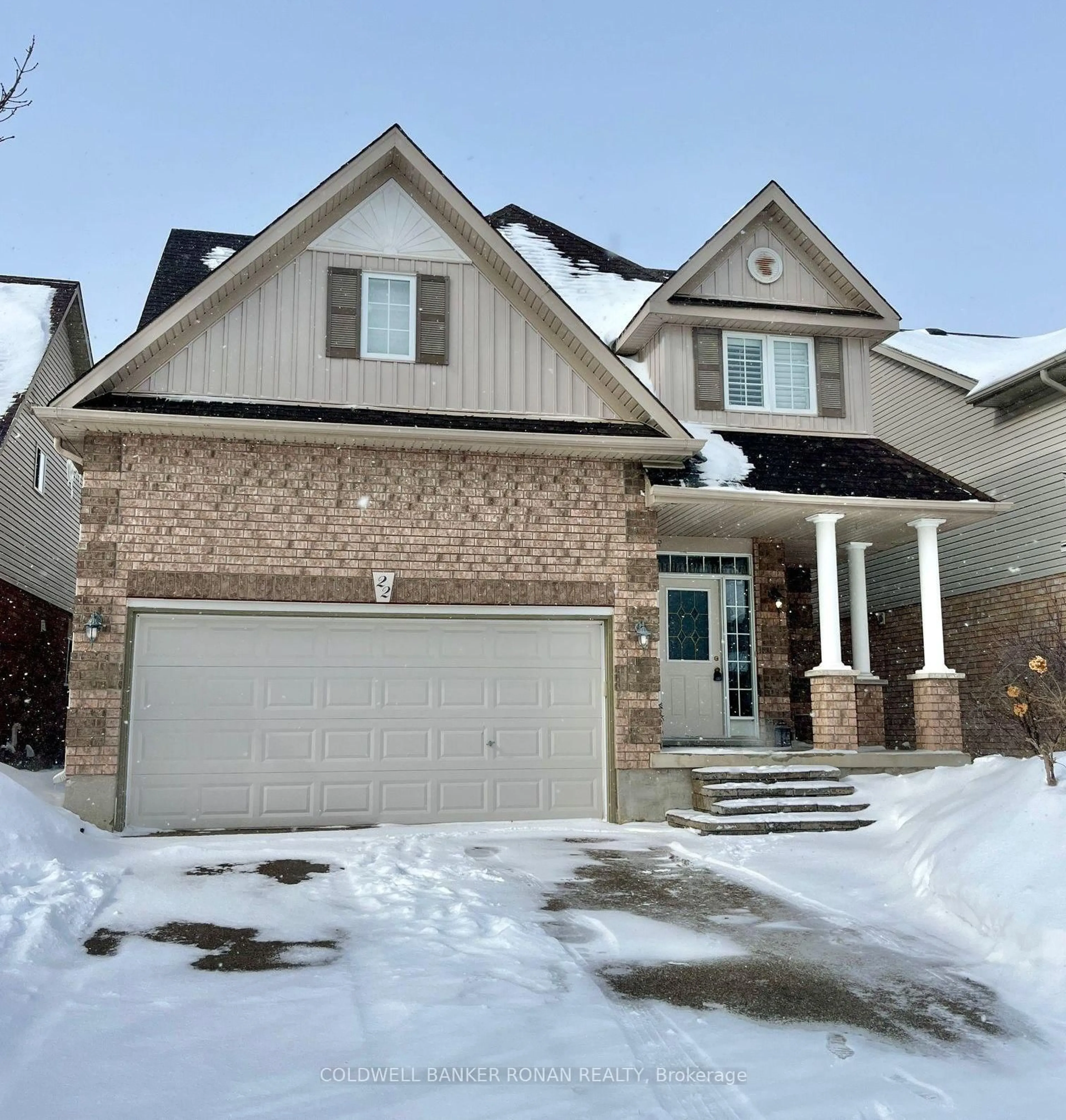 Home with brick exterior material, street for 22 Chantler Rd, New Tecumseth Ontario L9R 2E1