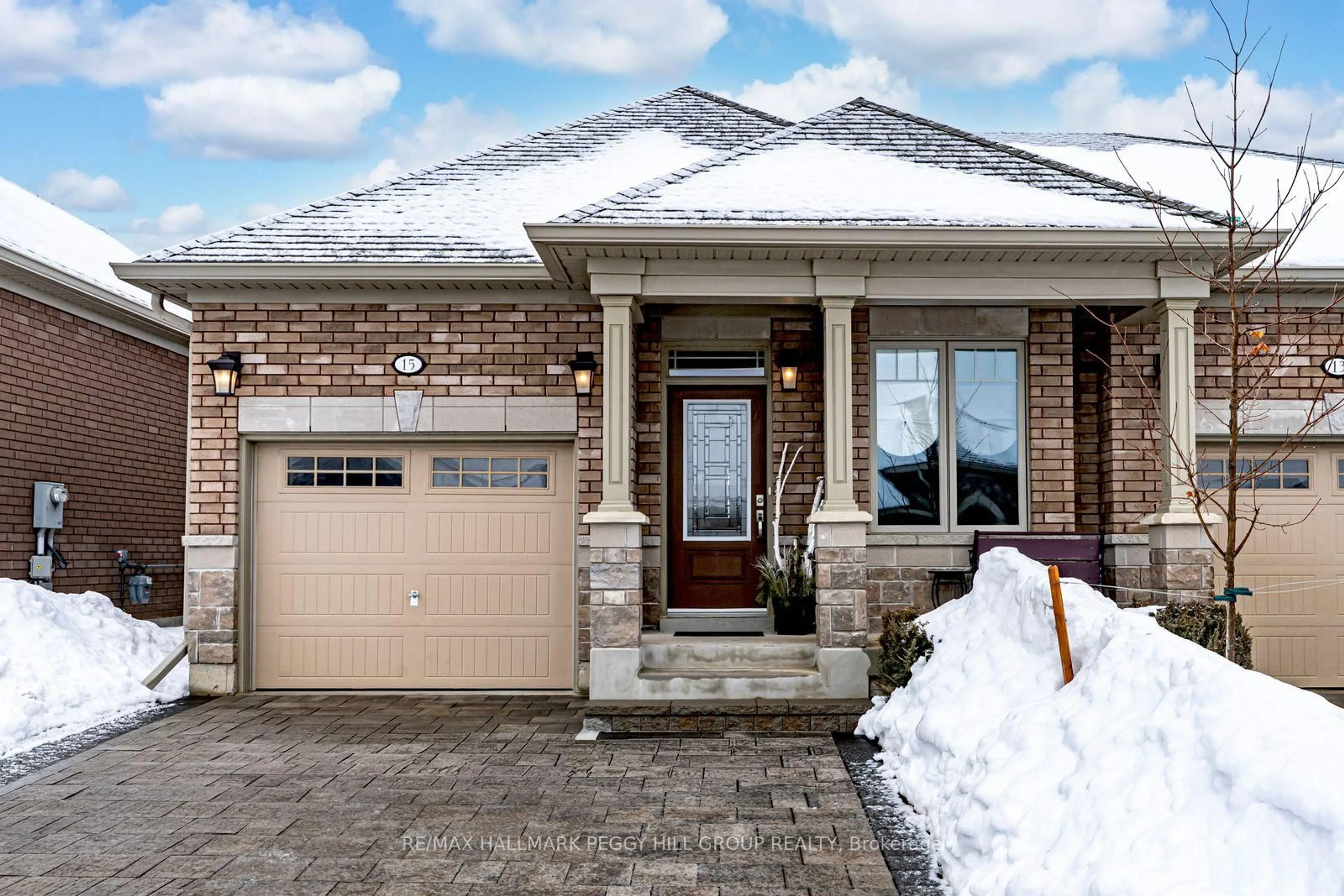 Home with brick exterior material, street for 15 Assunta Garden, New Tecumseth Ontario L9R 0V2