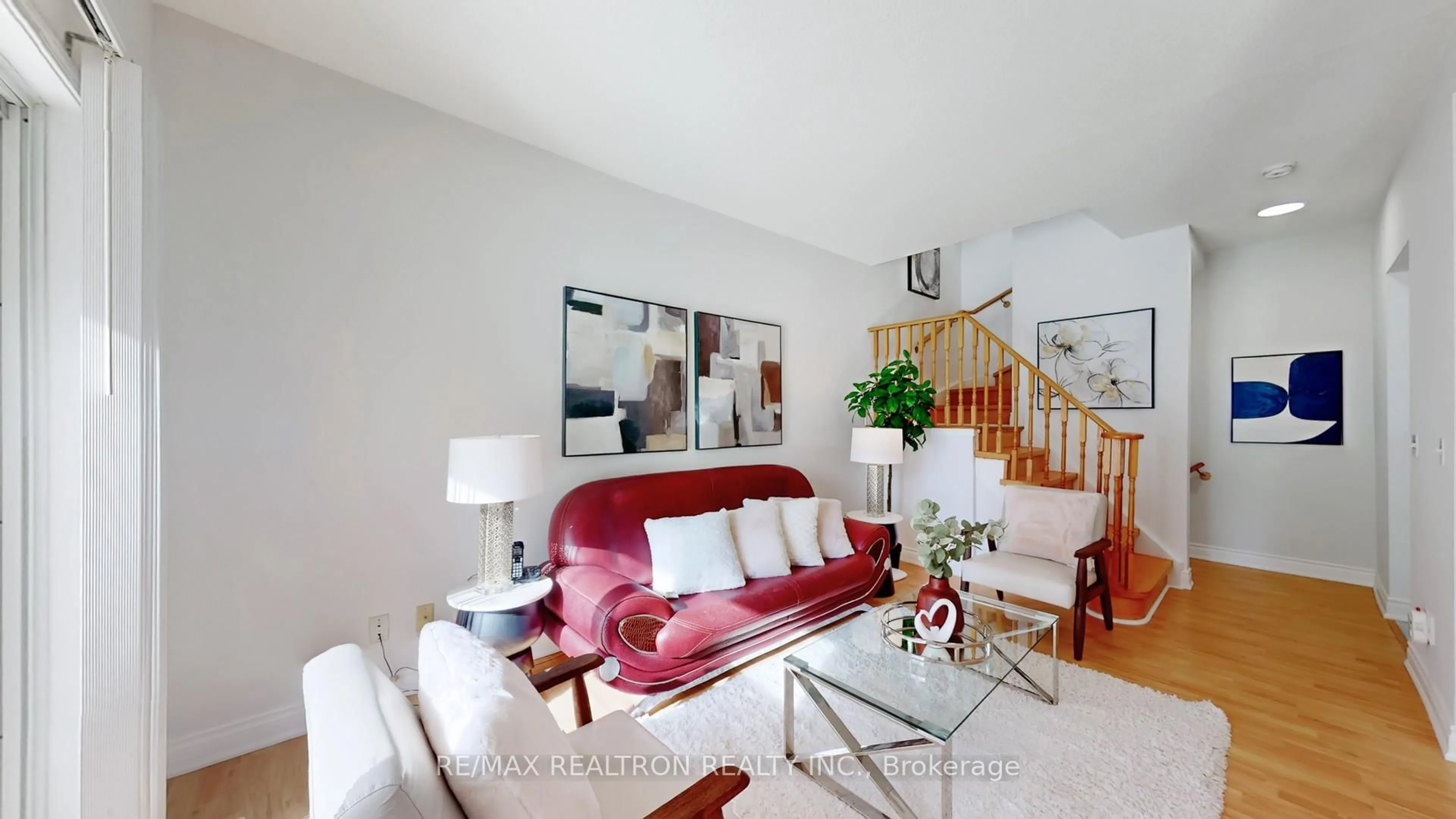 Living room with furniture, unknown for 2 Alpen Way #3, Markham Ontario L3R 4G1