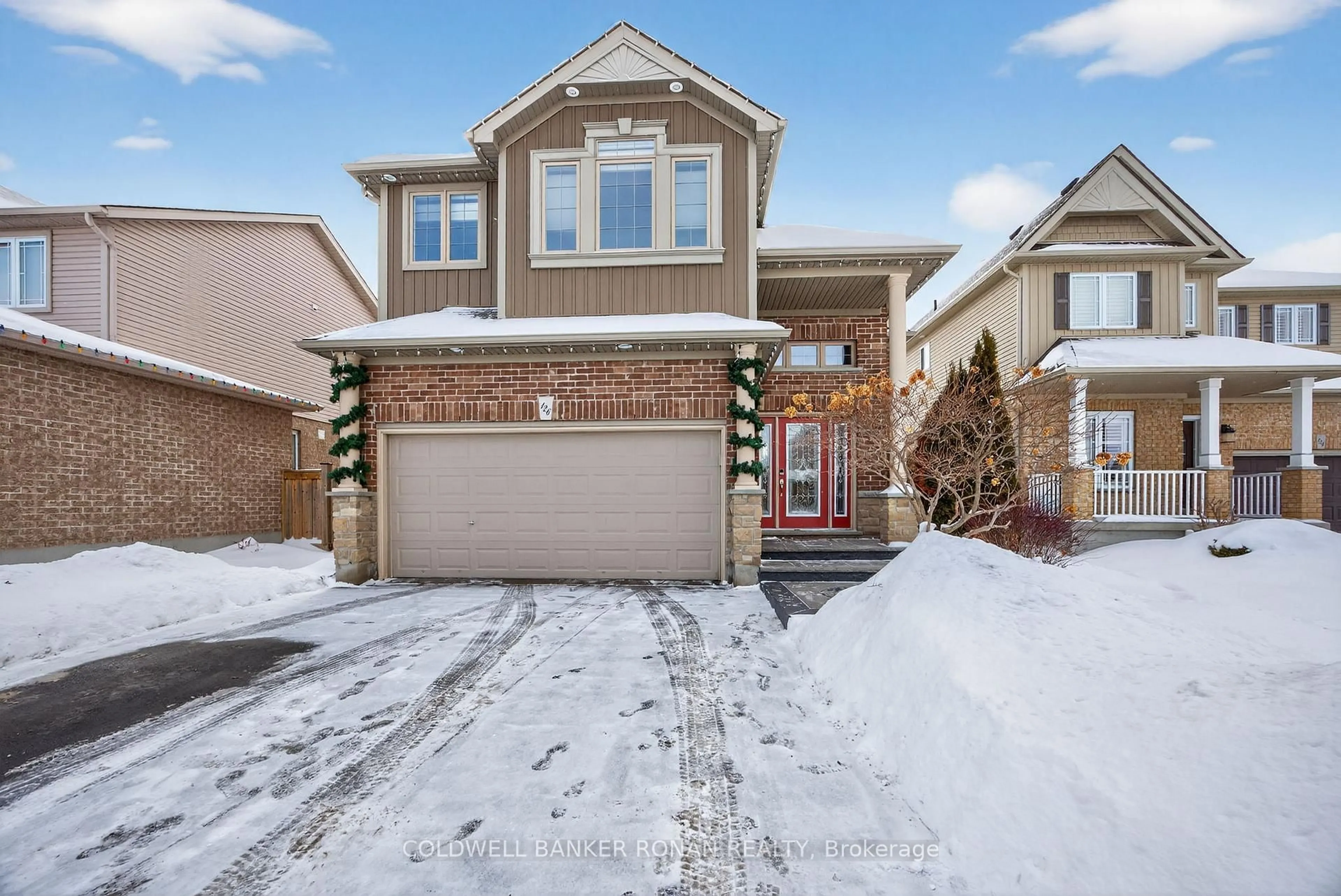 Home with brick exterior material, street for 126 Gray Ave, New Tecumseth Ontario L9R 0G4