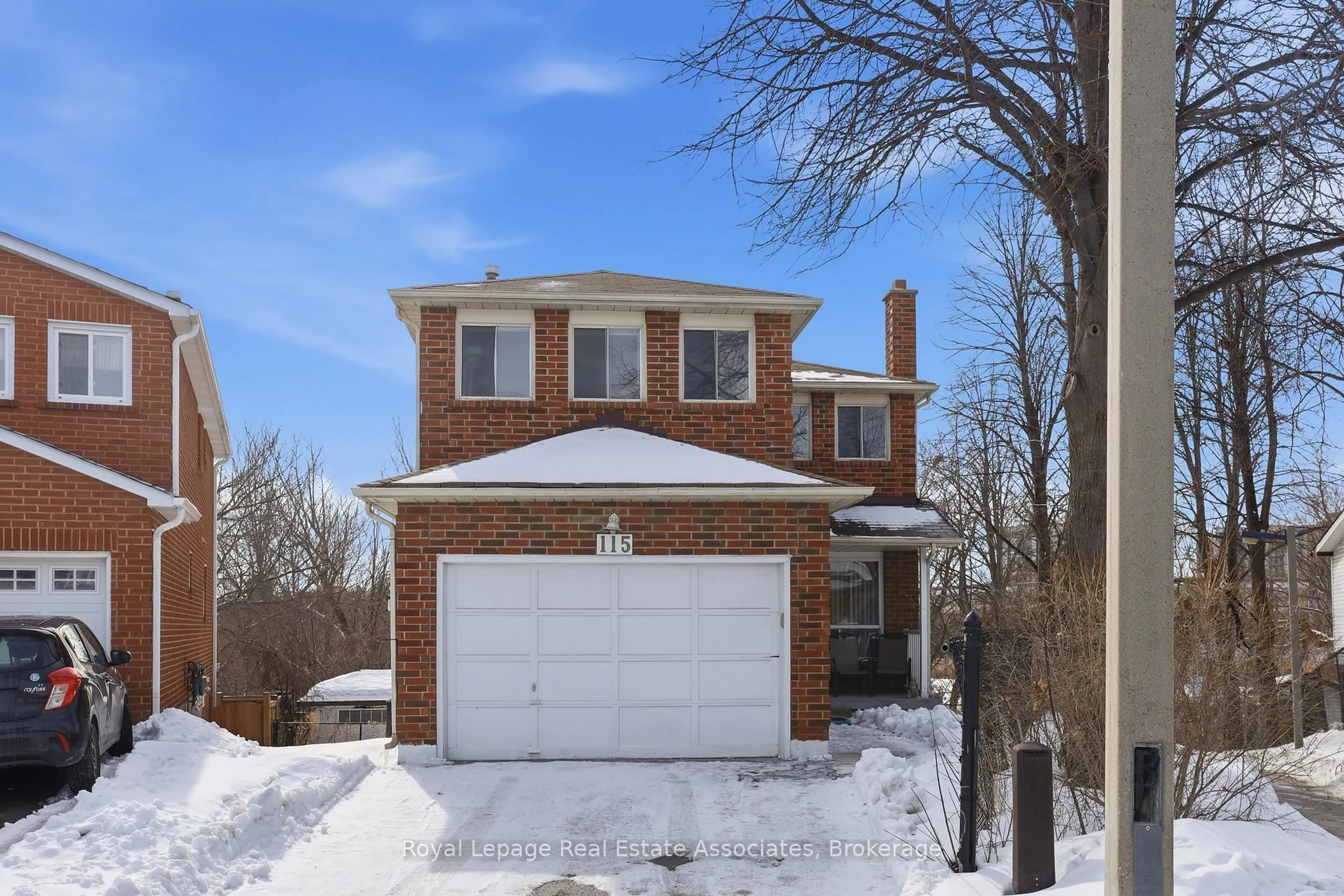 Home with brick exterior material, street for 115 Coles Ave, Vaughan Ontario L4L 1L8