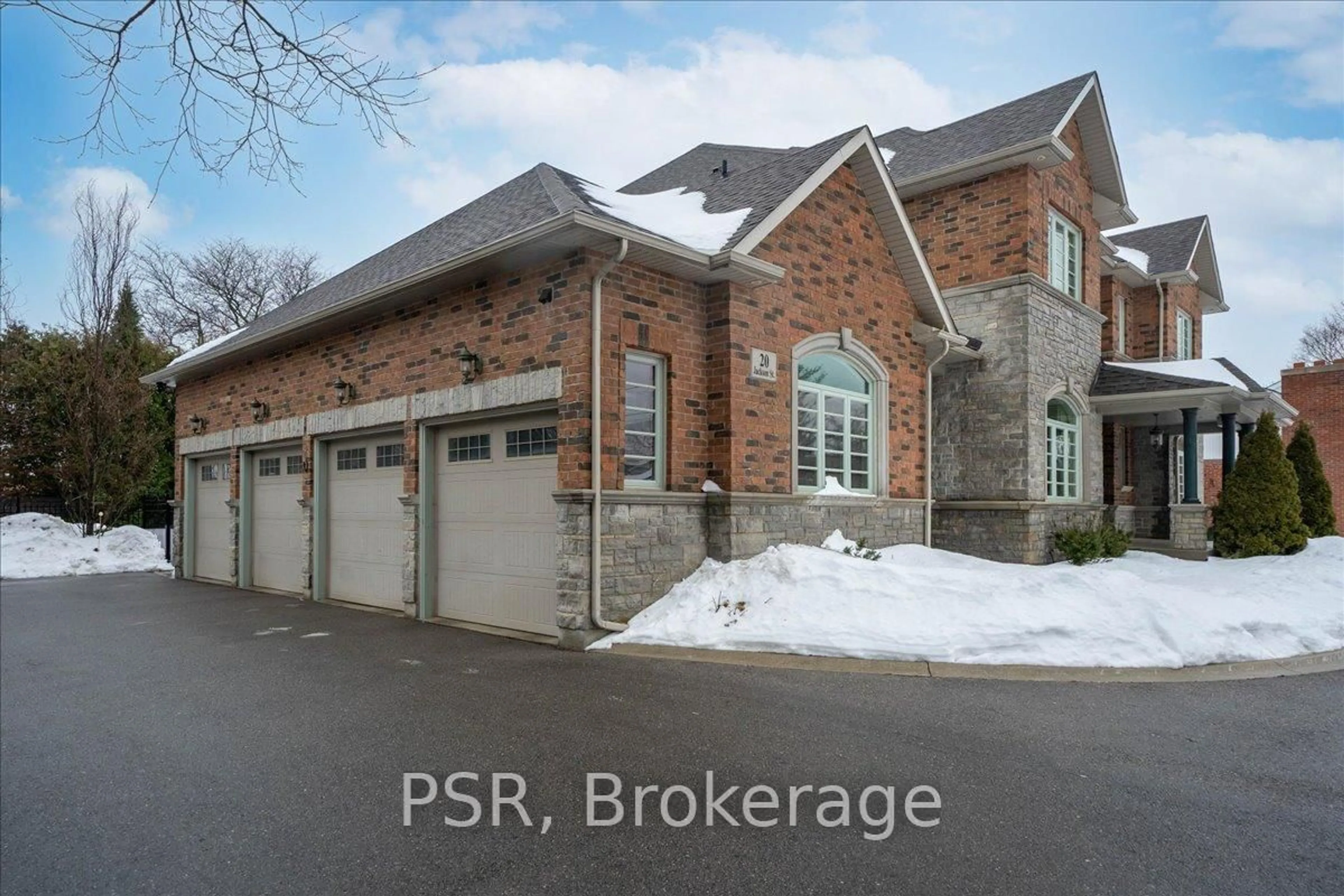 Home with brick exterior material, street for 20 Jackson St, Vaughan Ontario L6A 3Y3