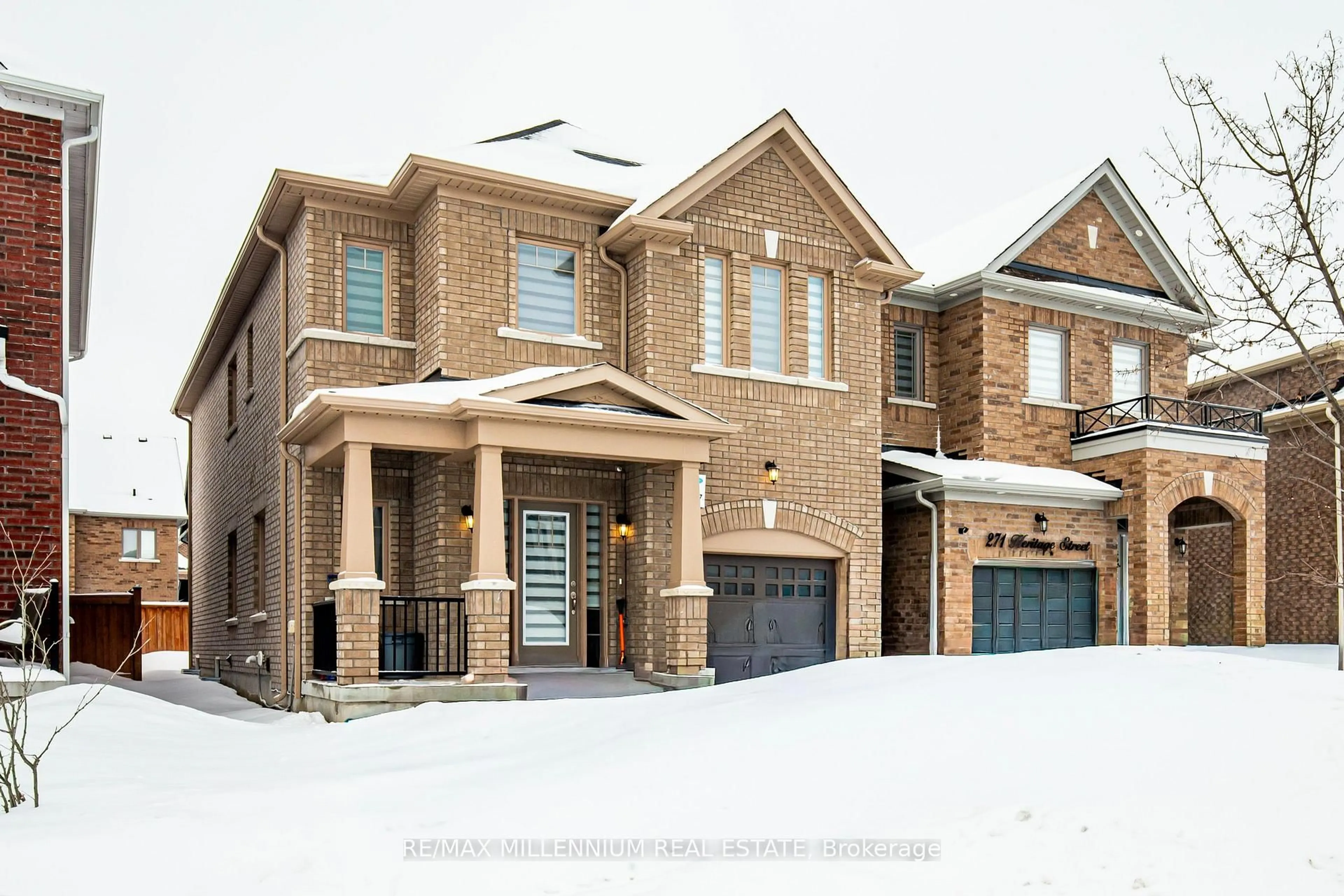 Home with brick exterior material, street for 267 Heritage St, Bradford West Gwillimbury Ontario L3Z 4M7