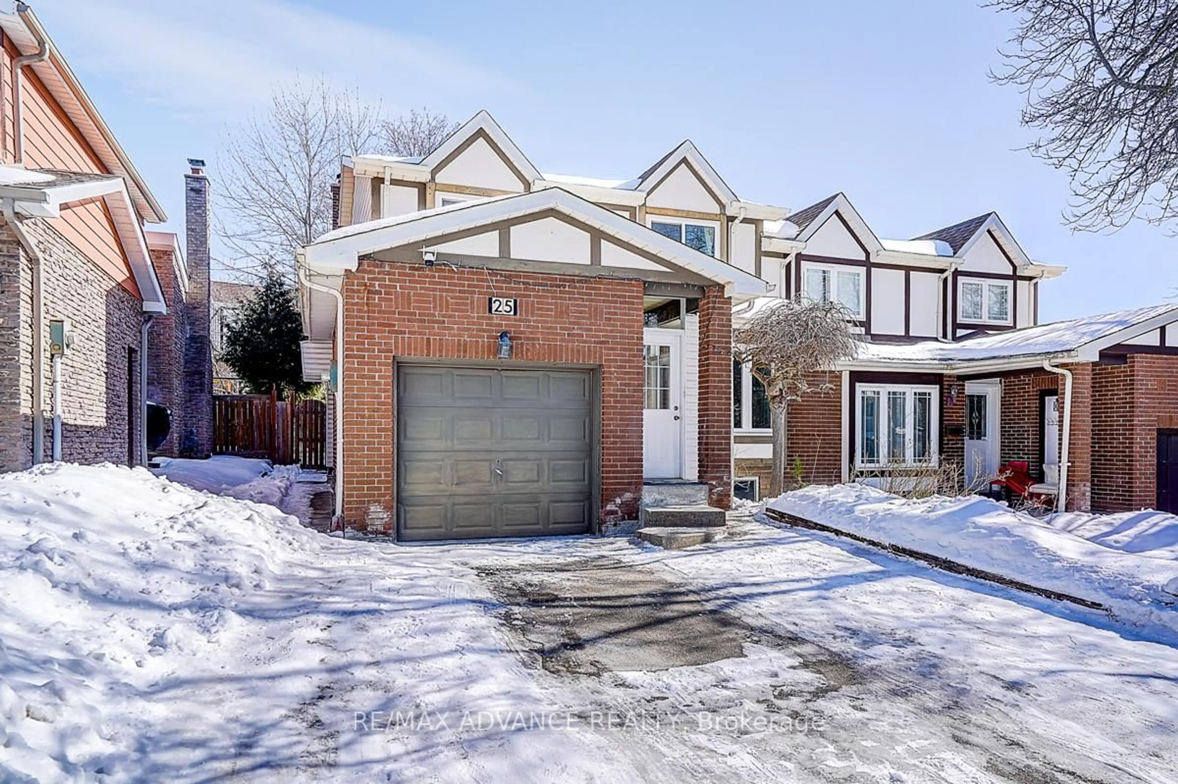 Home with brick exterior material, street for 25 West Borough St, Markham Ontario L3T 4V6