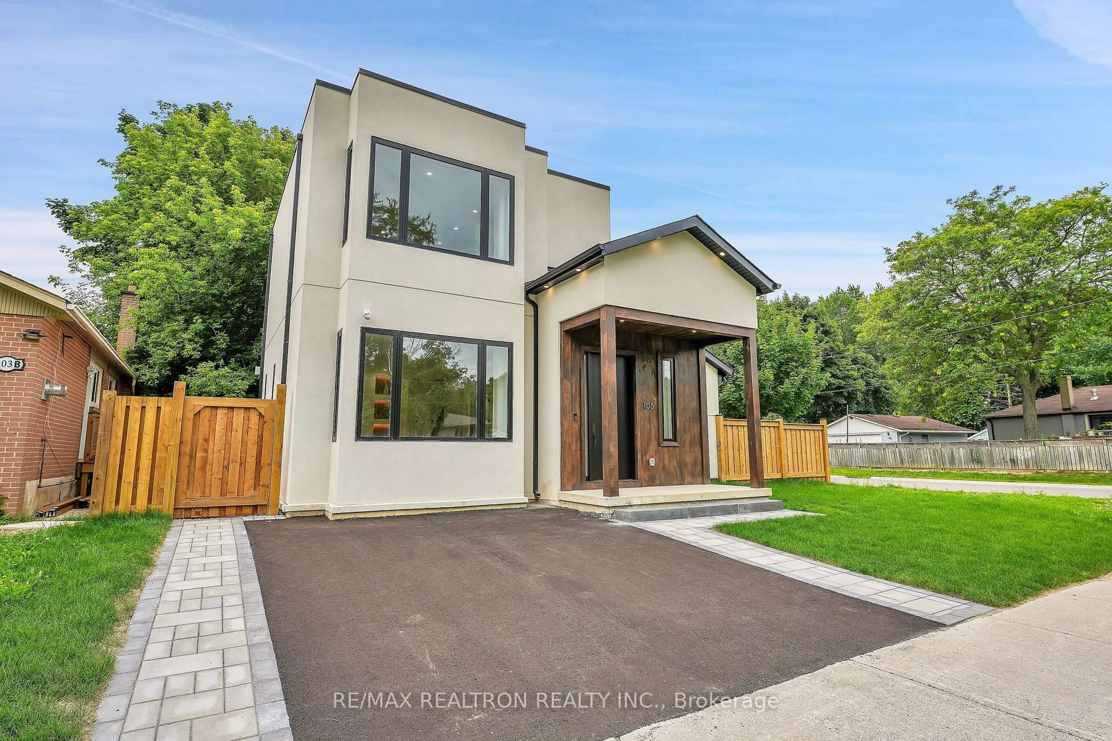 Home with brick exterior material, street for 105 Murray Dr, Aurora Ontario L4G 2C4