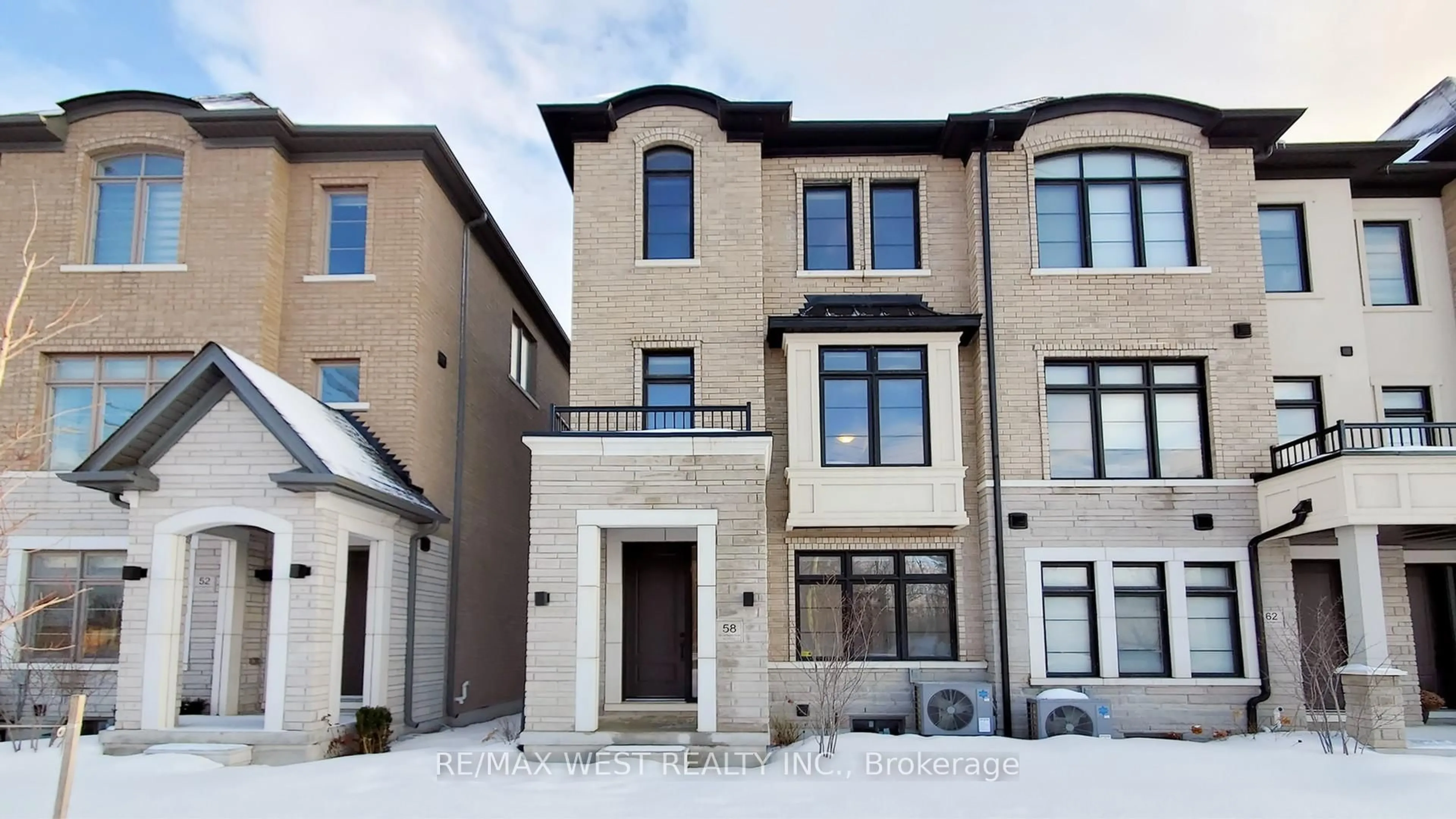 Home with brick exterior material, street for 58 De La Roche Dr, Vaughan Ontario L4H 5G4