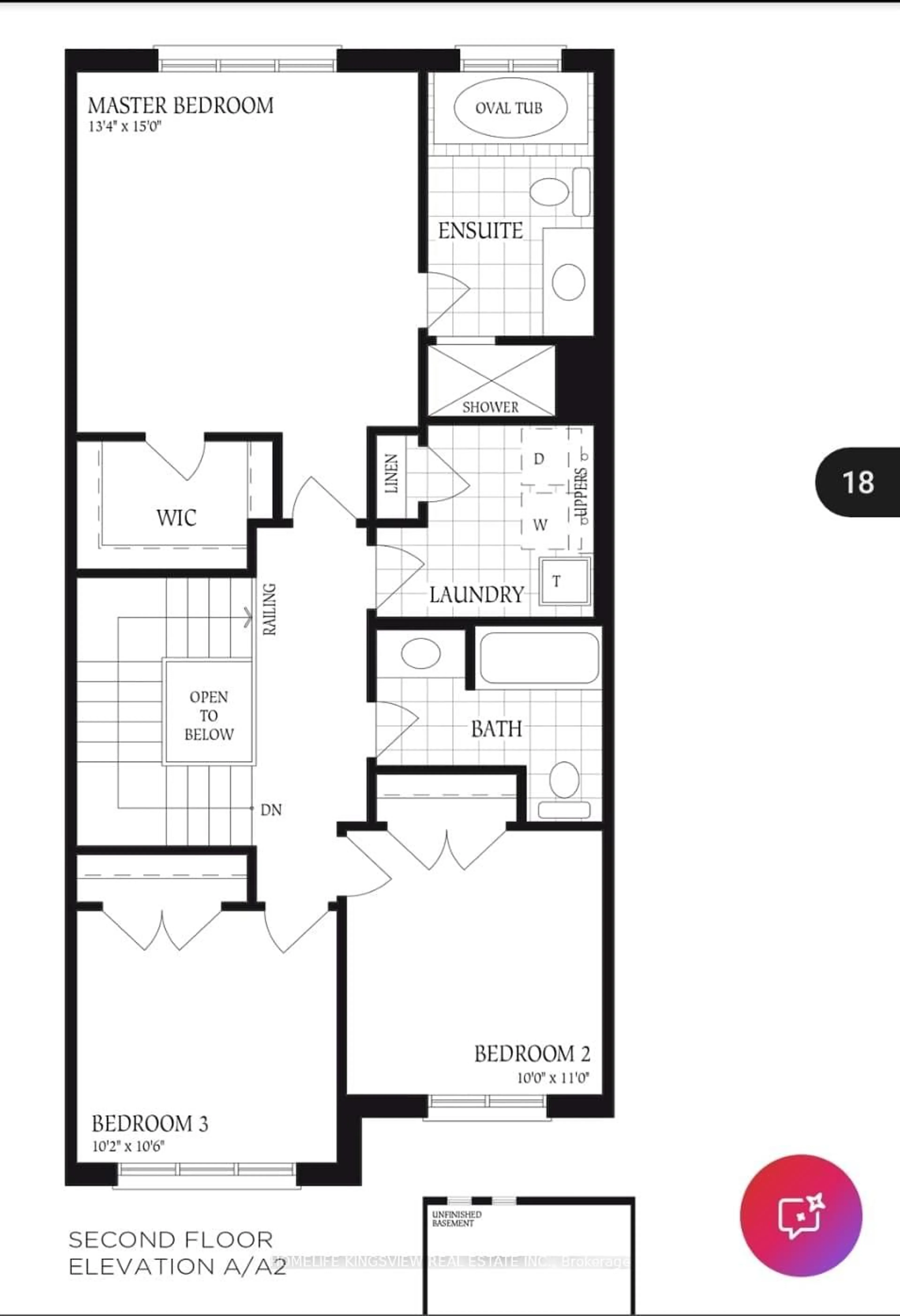 Floor plan for 2146 Speare Crt, Innisfil Ontario L9S 0M9