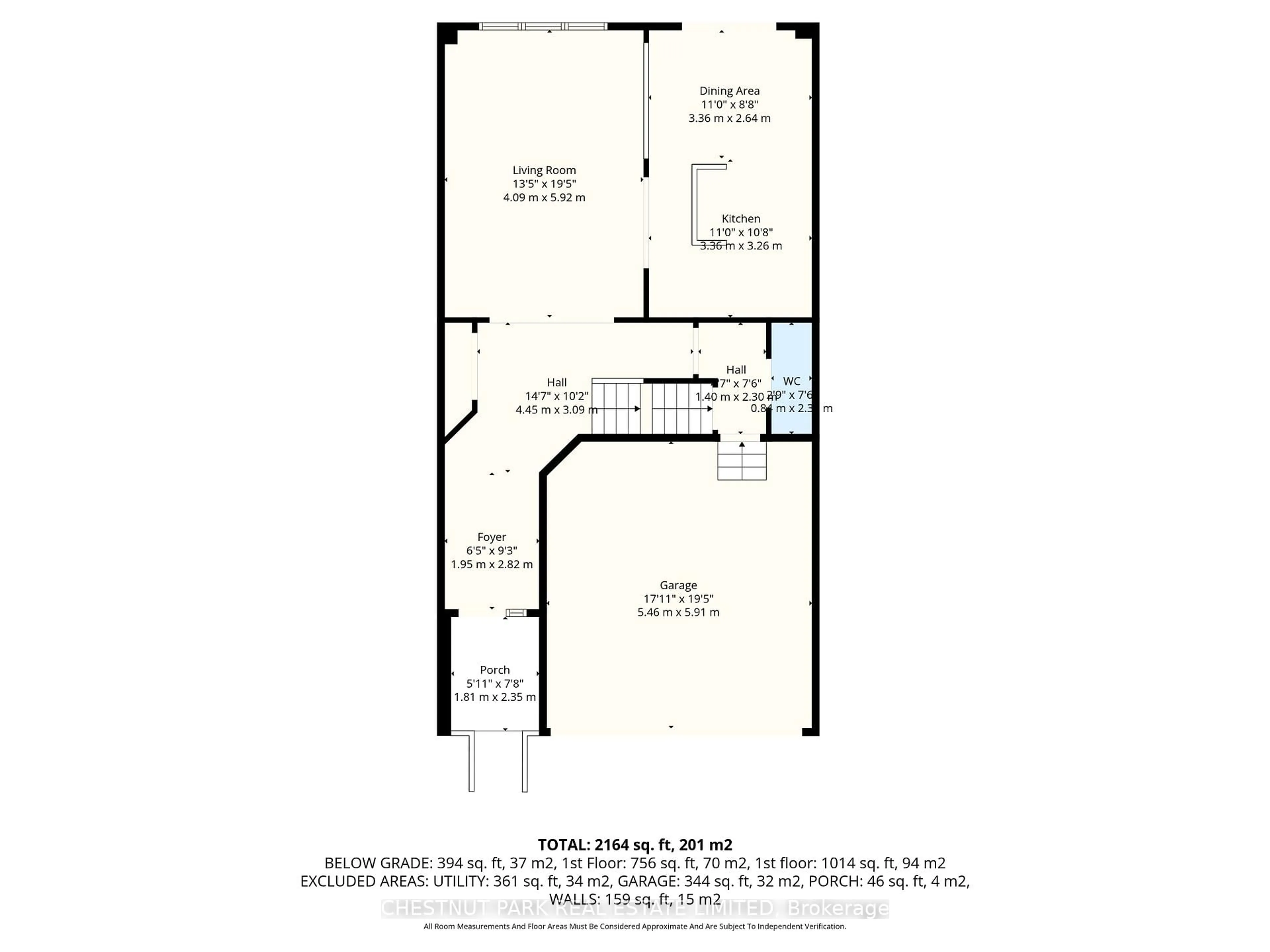 Floor plan for 55 Apple Tree Cres, Uxbridge Ontario L9P 2A7