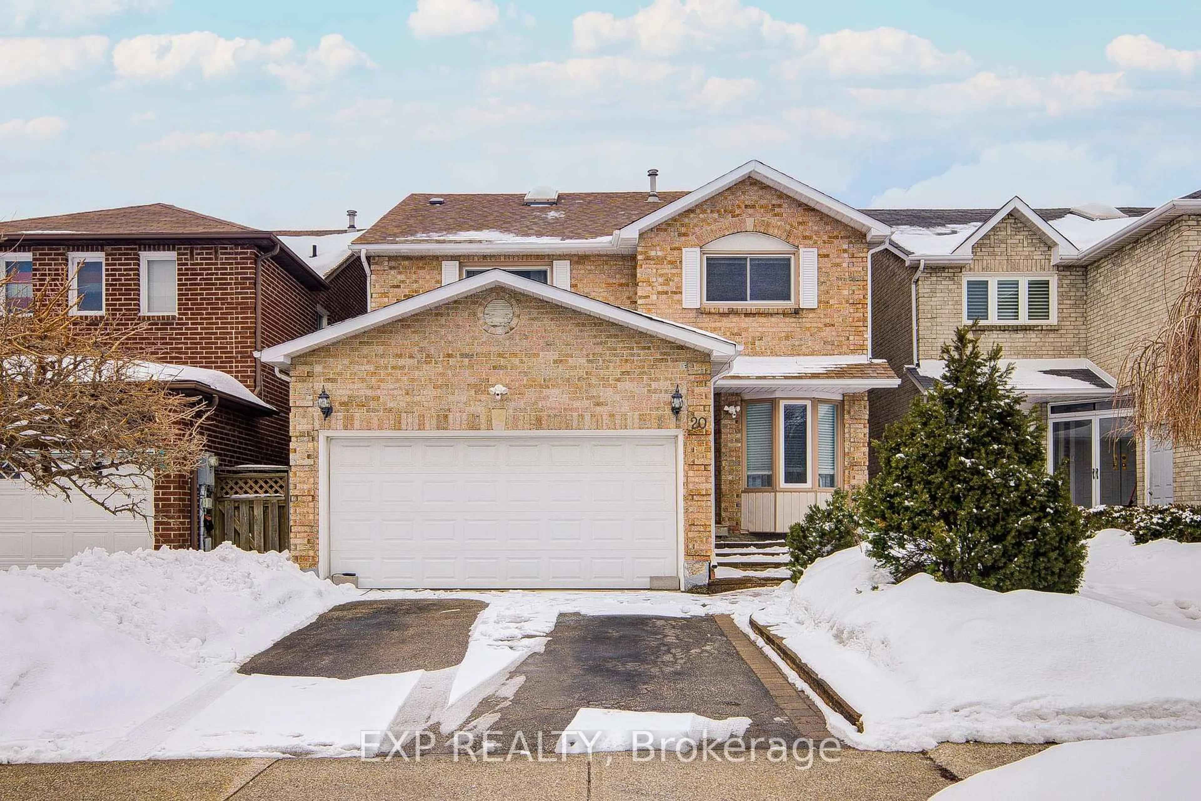Home with brick exterior material, street for 20 Joseph Aaron Blvd, Vaughan Ontario L4J 6J2