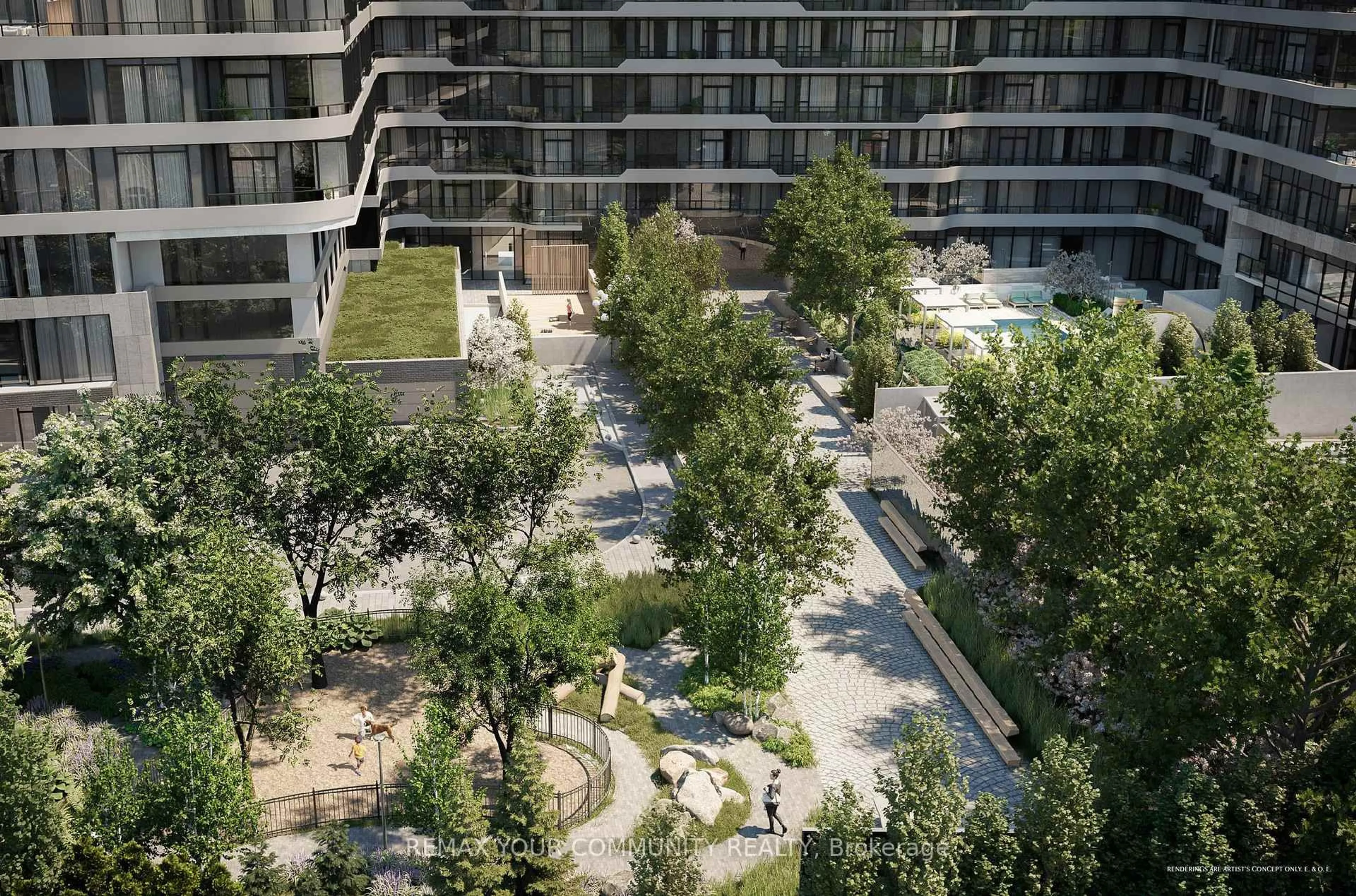 A pic from outside/outdoor area/front of a property/back of a property/a pic from drone, city buildings view from balcony for 8188 Yonge St #704, Vaughan Ontario L4J 0M2