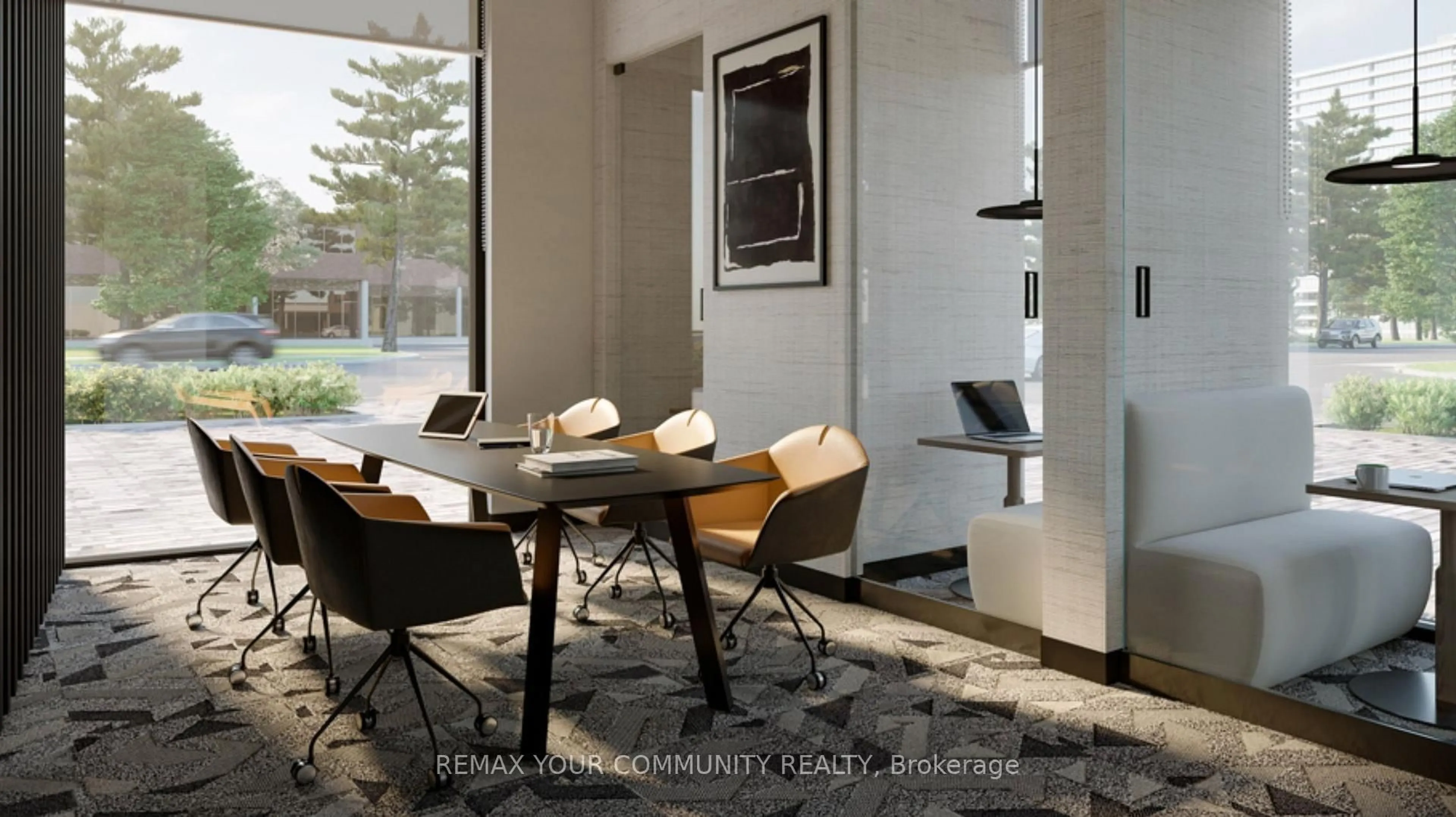 Dining room, ceramic/tile floor for 8188 Yonge St #704, Vaughan Ontario L4J 0M2