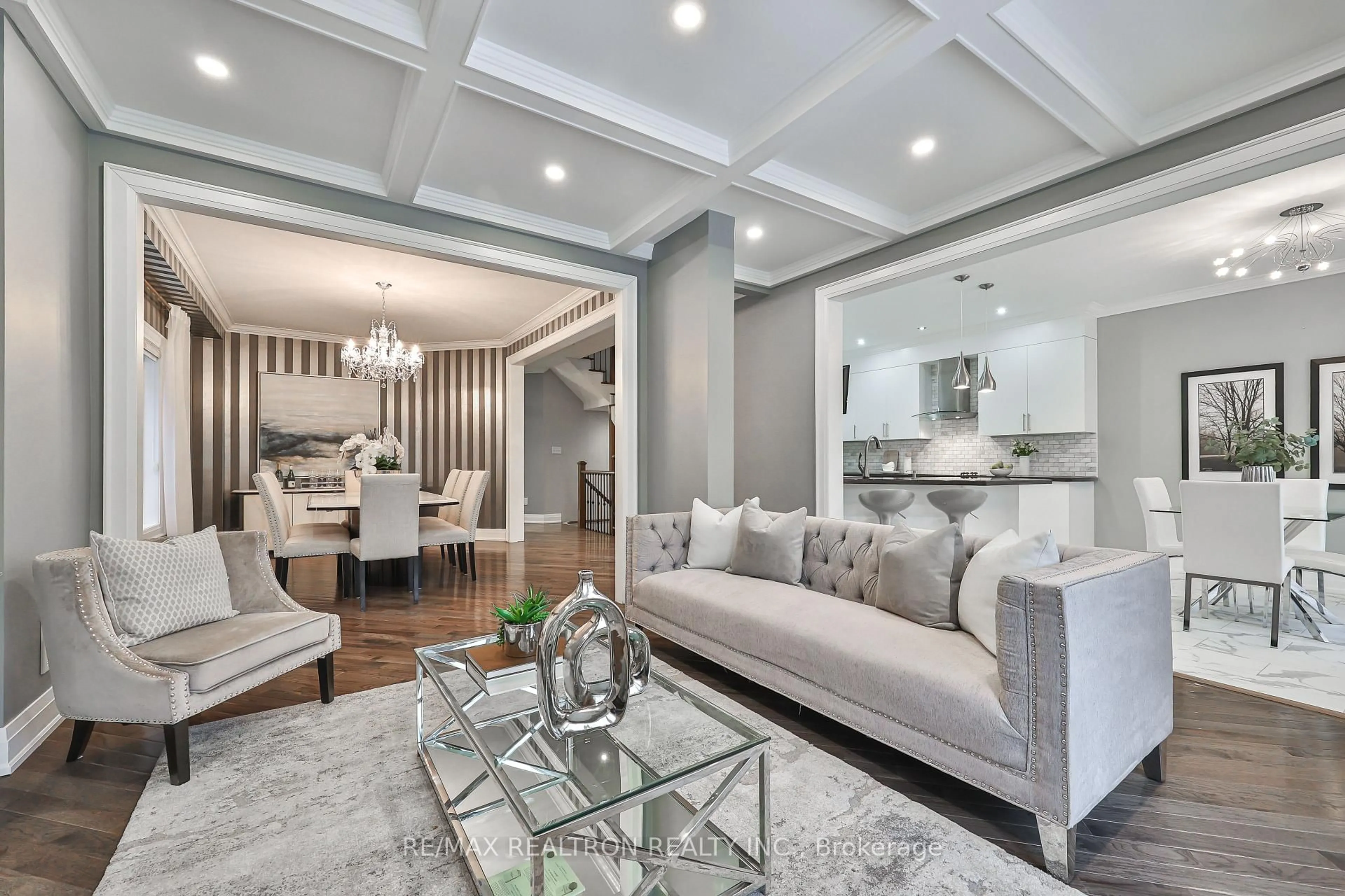 Living room with furniture, unknown for 14 Daphnia Dr, Vaughan Ontario L4J 8X1