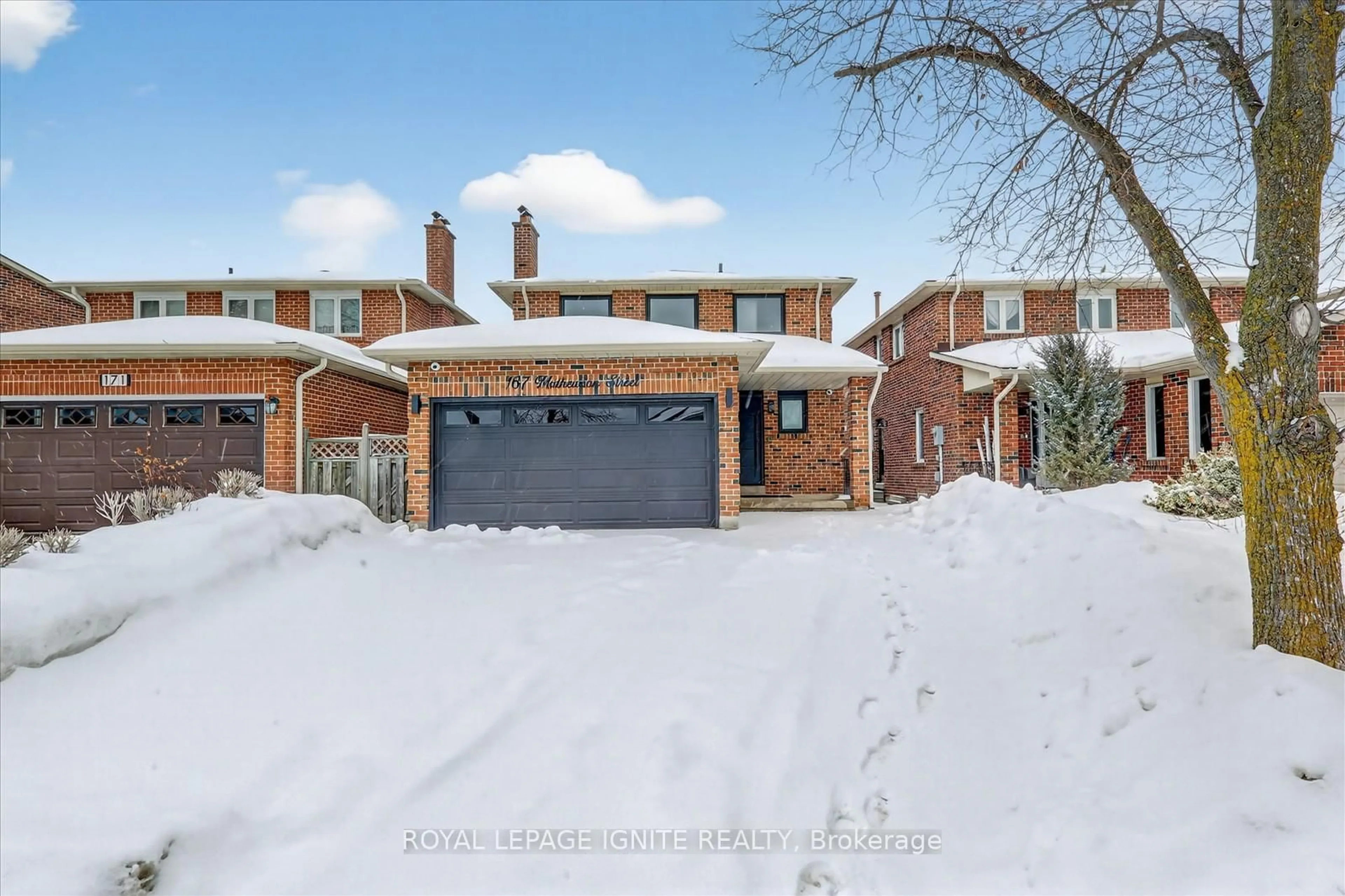 Home with brick exterior material, street for 167 Mathewson St, Vaughan Ontario L6A 1B8