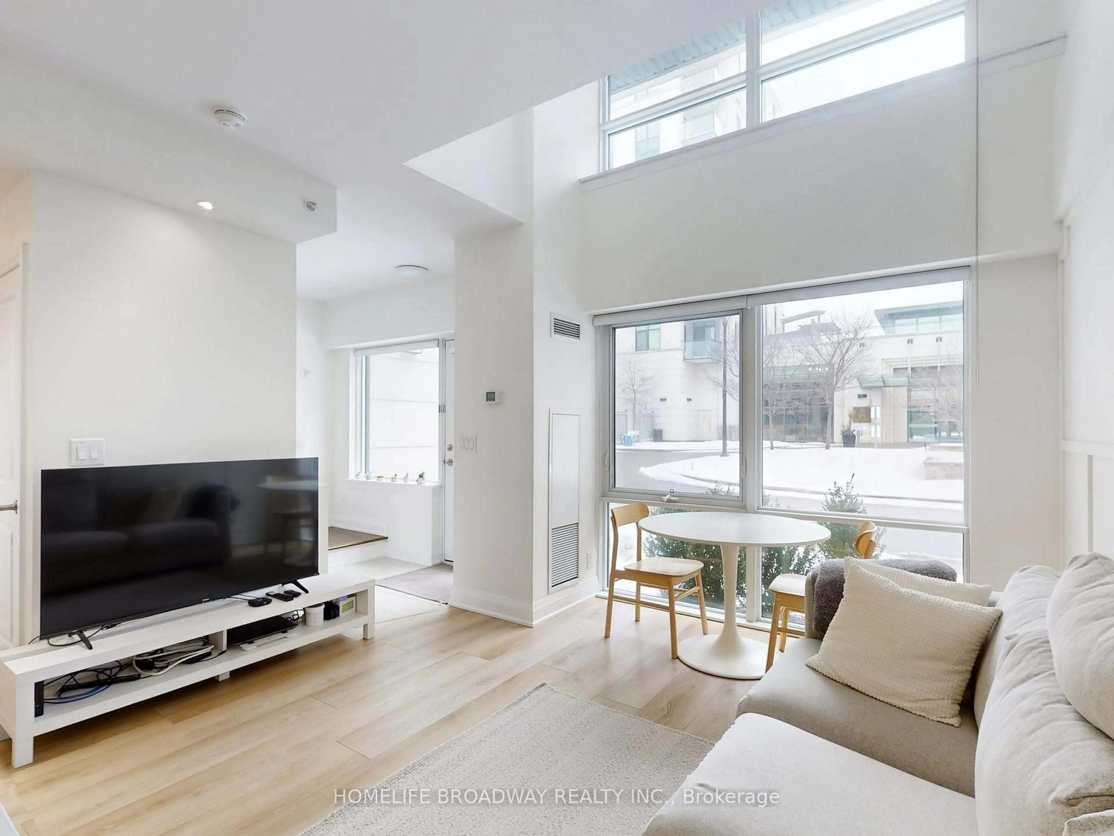 Living room with furniture, unknown for 24 Woodstream Blvd #112, Vaughan Ontario L4L 8C4