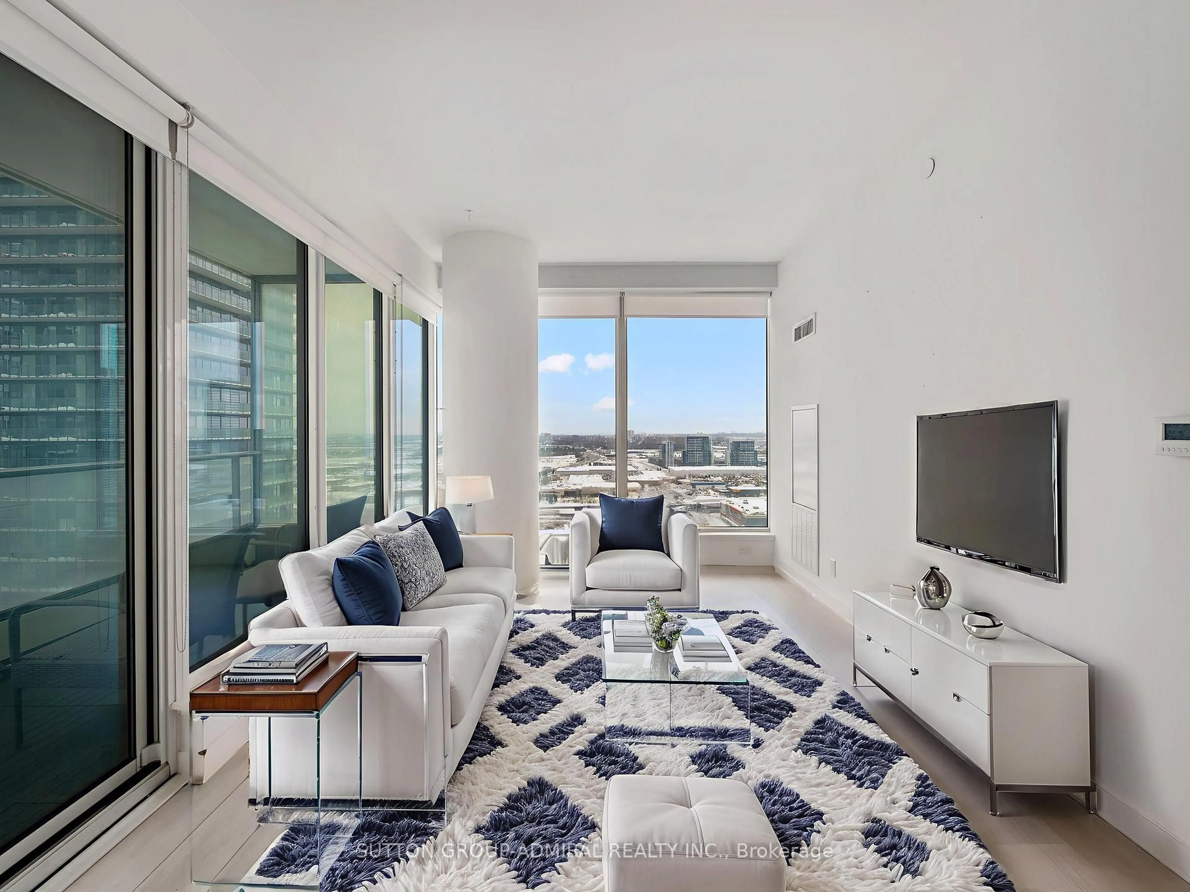 Living room with furniture, unknown for 950 Portage Pkwy #2606, Vaughan Ontario L4K 0J7