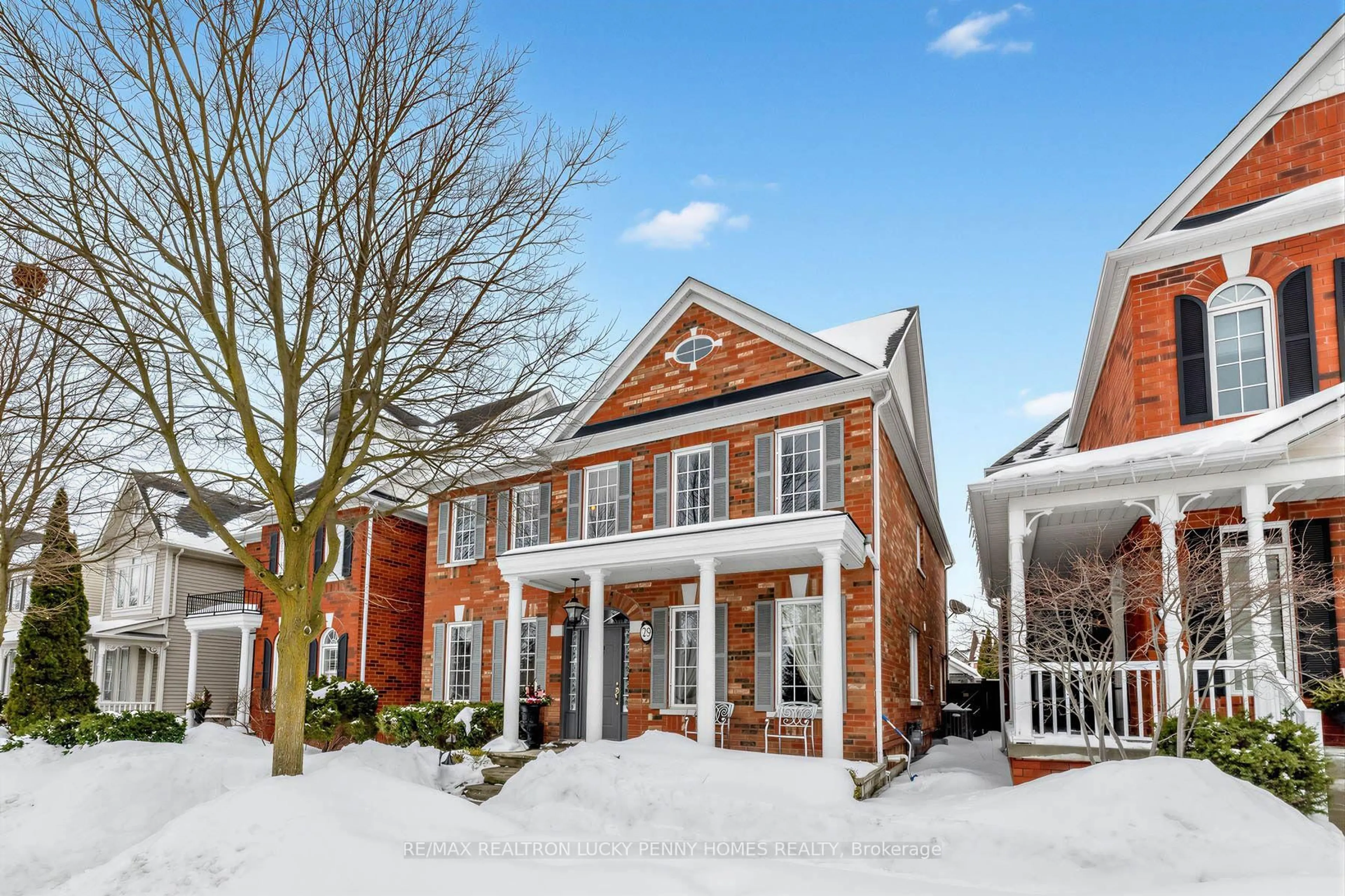 Home with brick exterior material, street for 29 Cornell Common Rd, Markham Ontario L6B 1B5