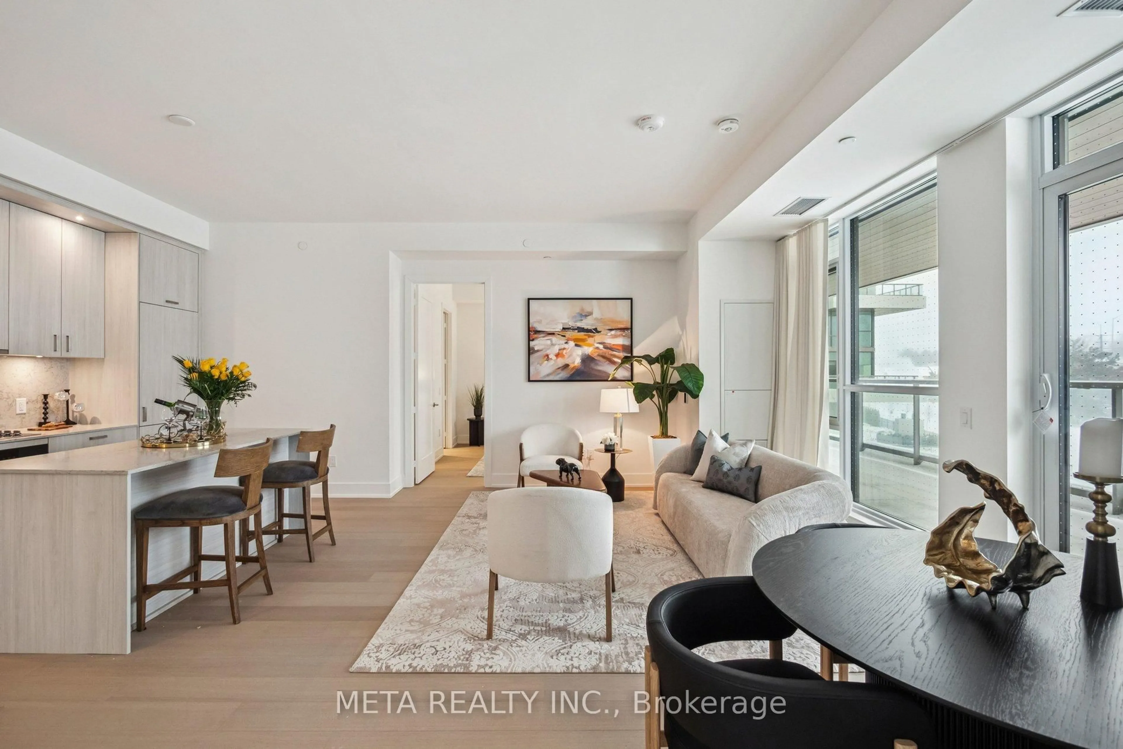 Living room with furniture, unknown for 399 Royal Orhcard Blvd #315, Markham Ontario L3T 0H3