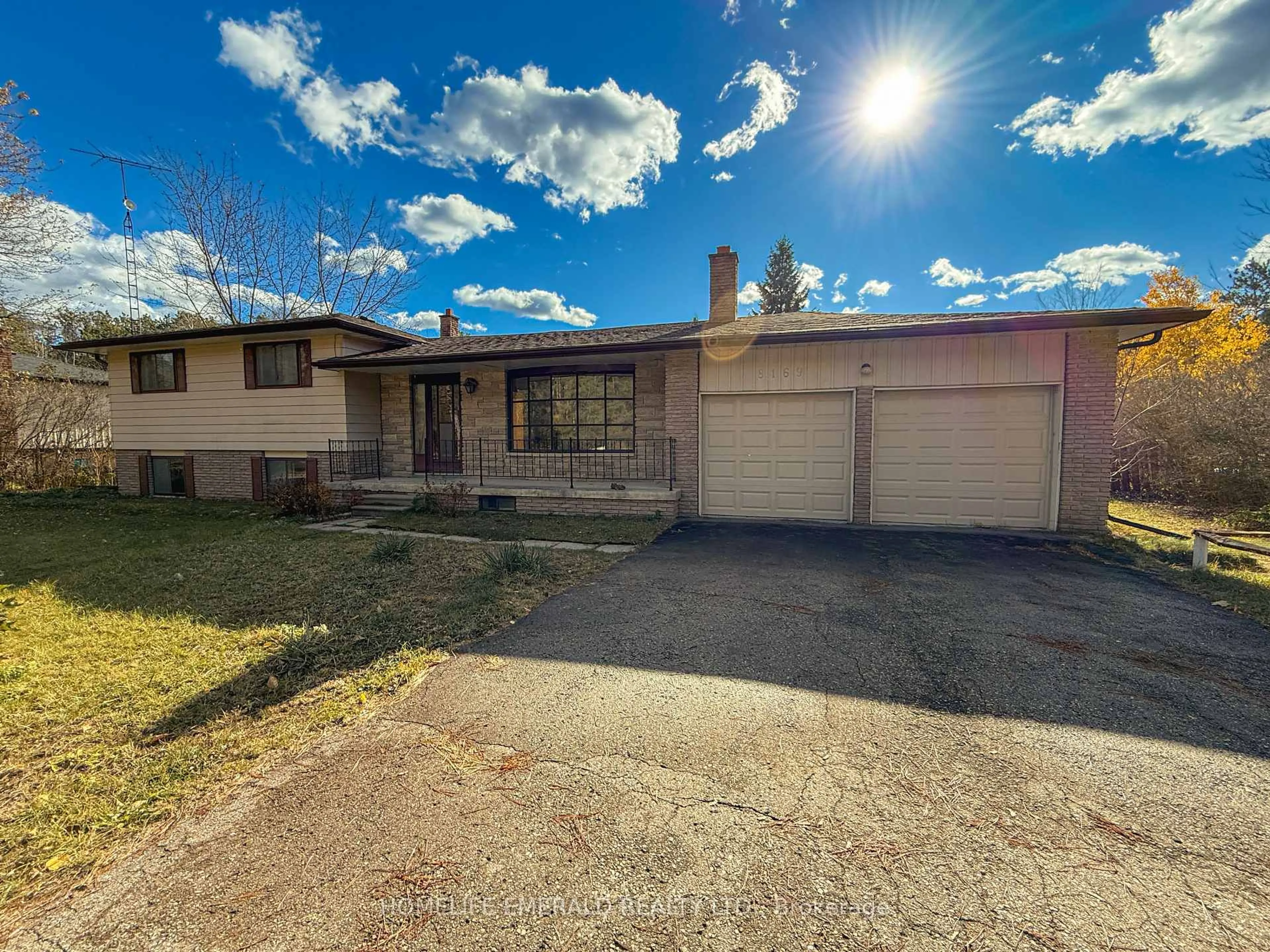 A pic from outside/outdoor area/front of a property/back of a property/a pic from drone, street for 8169 Main St, Adjala-Tosorontio Ontario L0M 1M0