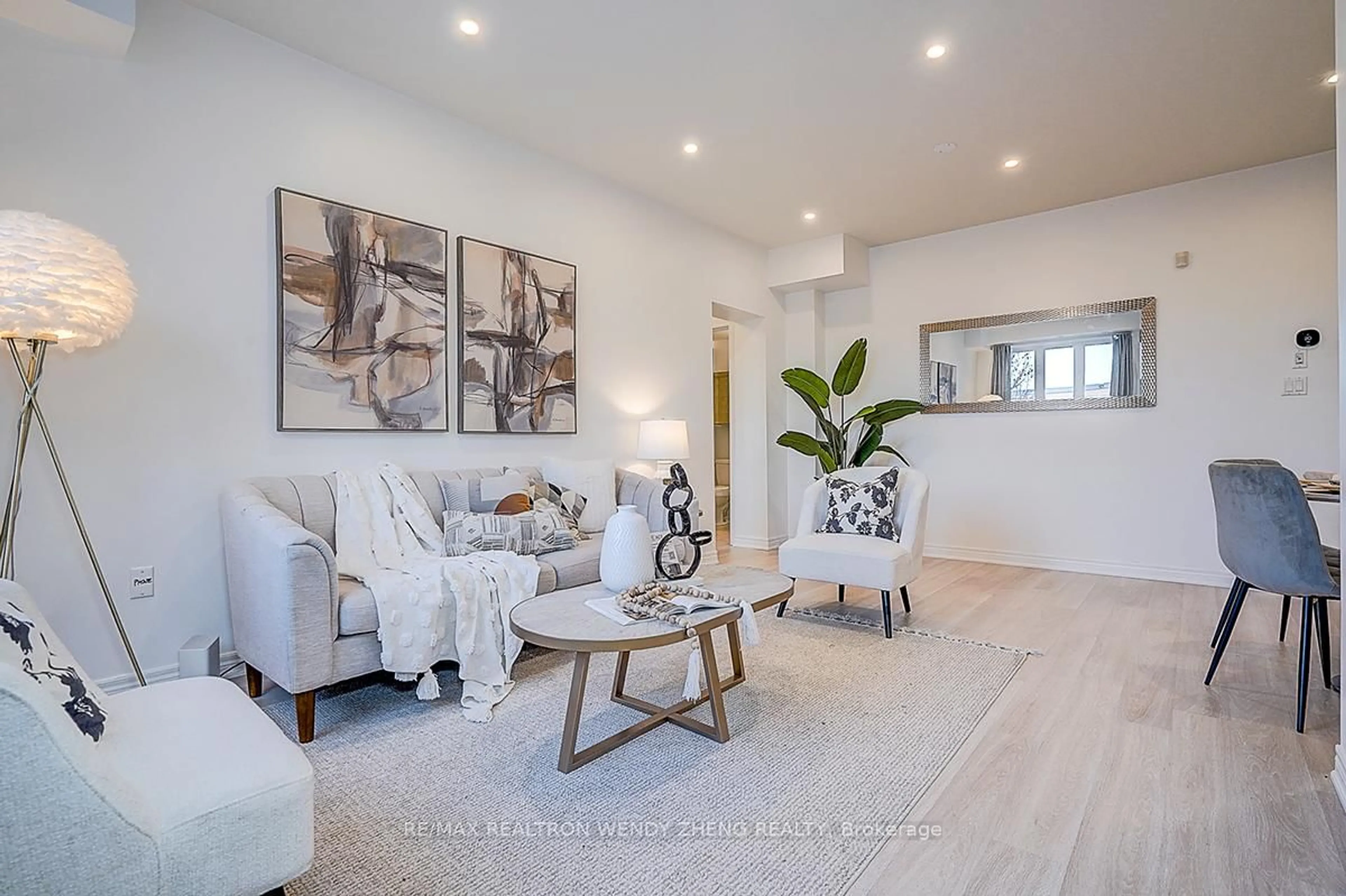 Living room with furniture, unknown for 261 Aldergrove Dr, Markham Ontario L3R 2L8