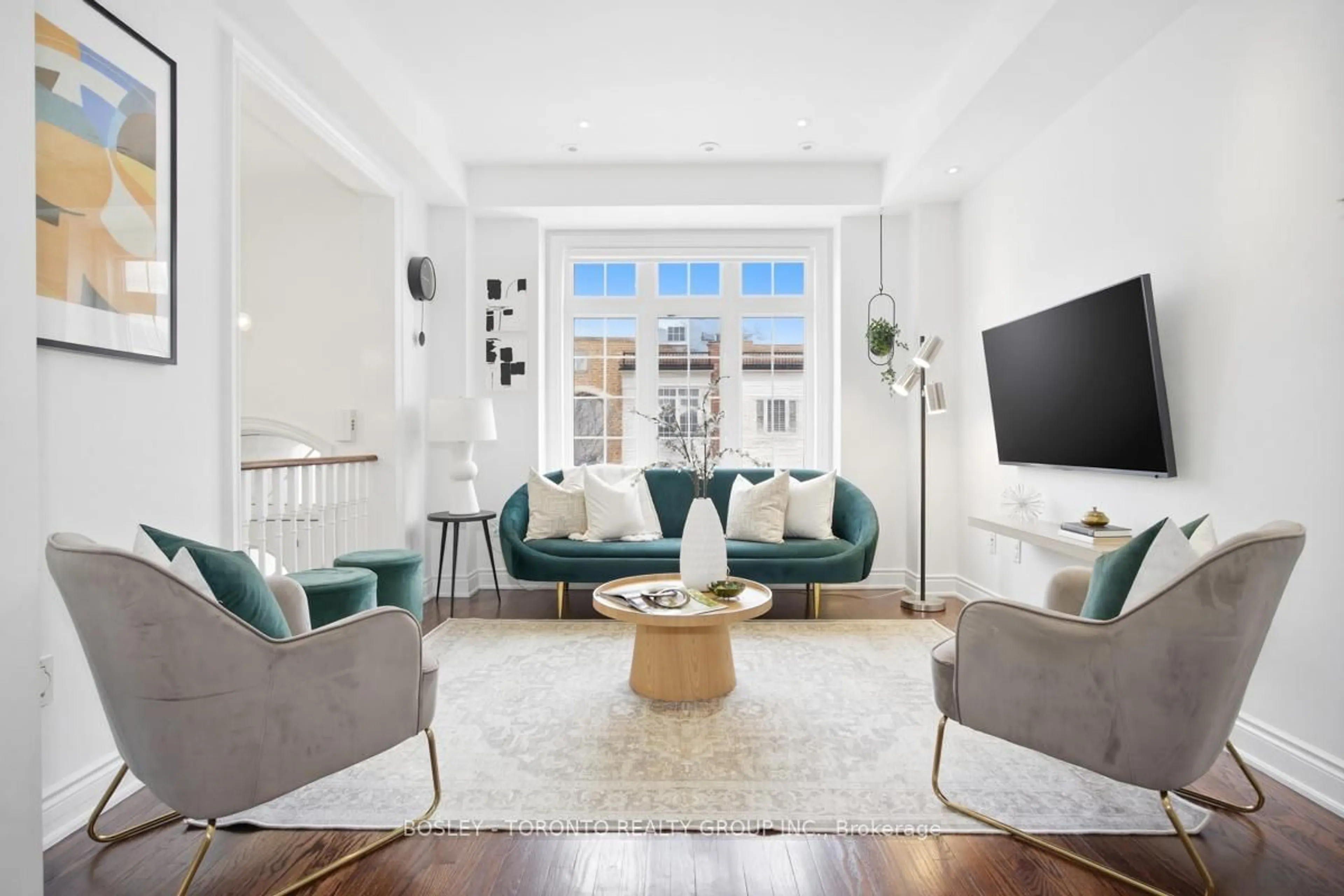 Living room with furniture, unknown for 20 Isaac Devins Ave, Vaughan Ontario L4L 0A4