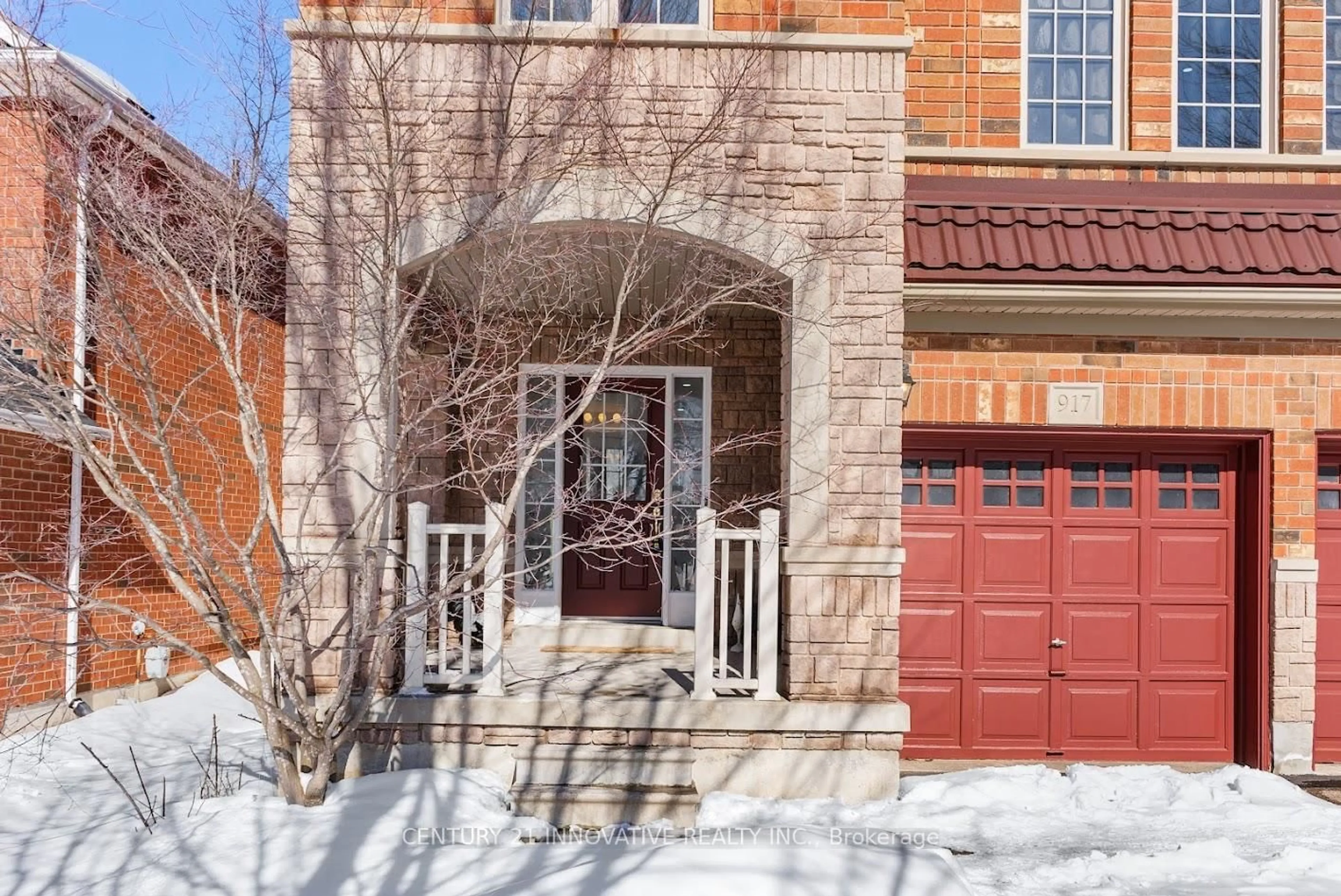 Home with brick exterior material, street for 917 Joe Persechini Dr, Newmarket Ontario L3X 2Y8