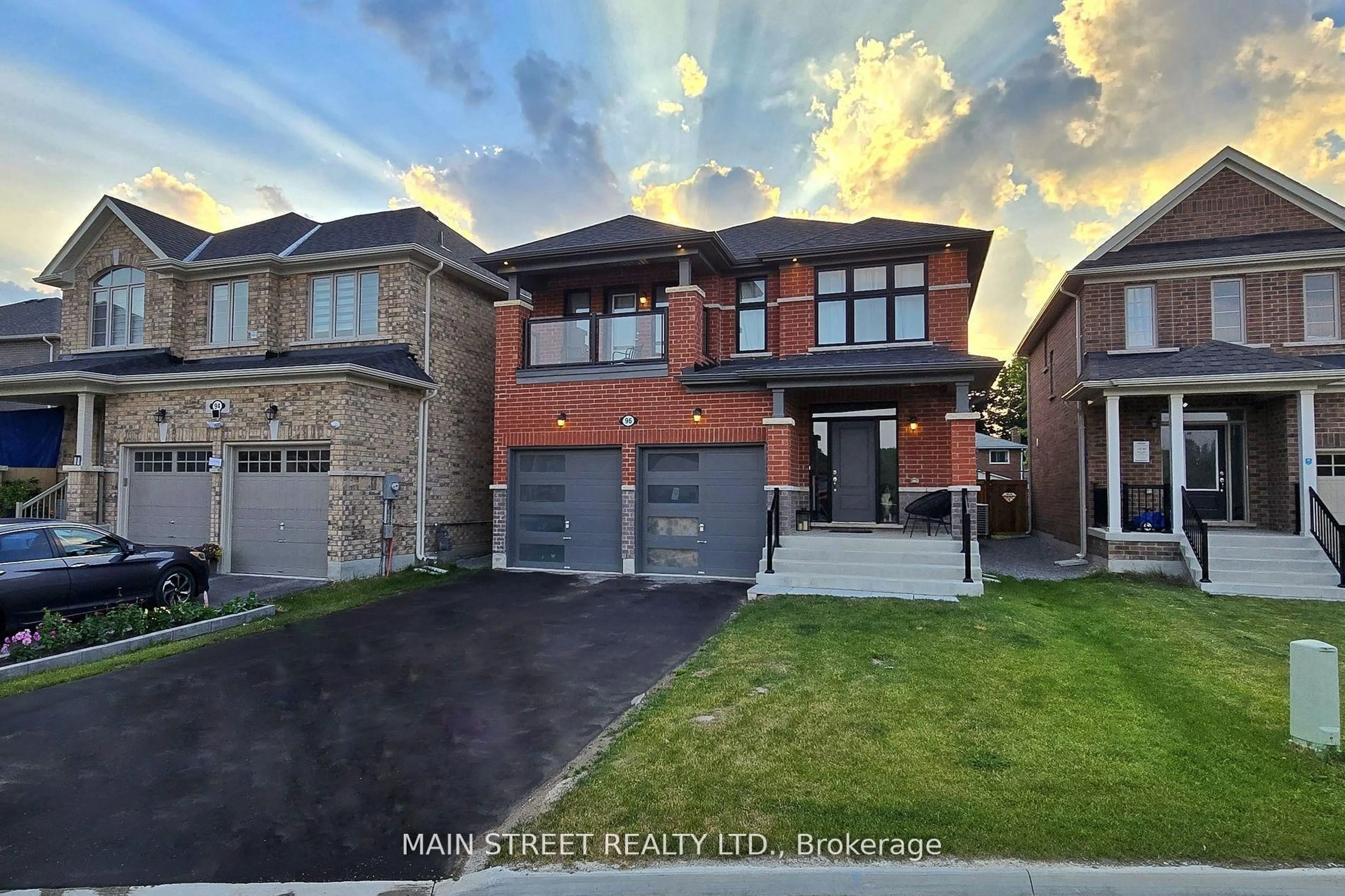 Home with brick exterior material, street for 96 Big Canoe Dr, Georgina Ontario L0E 1R0