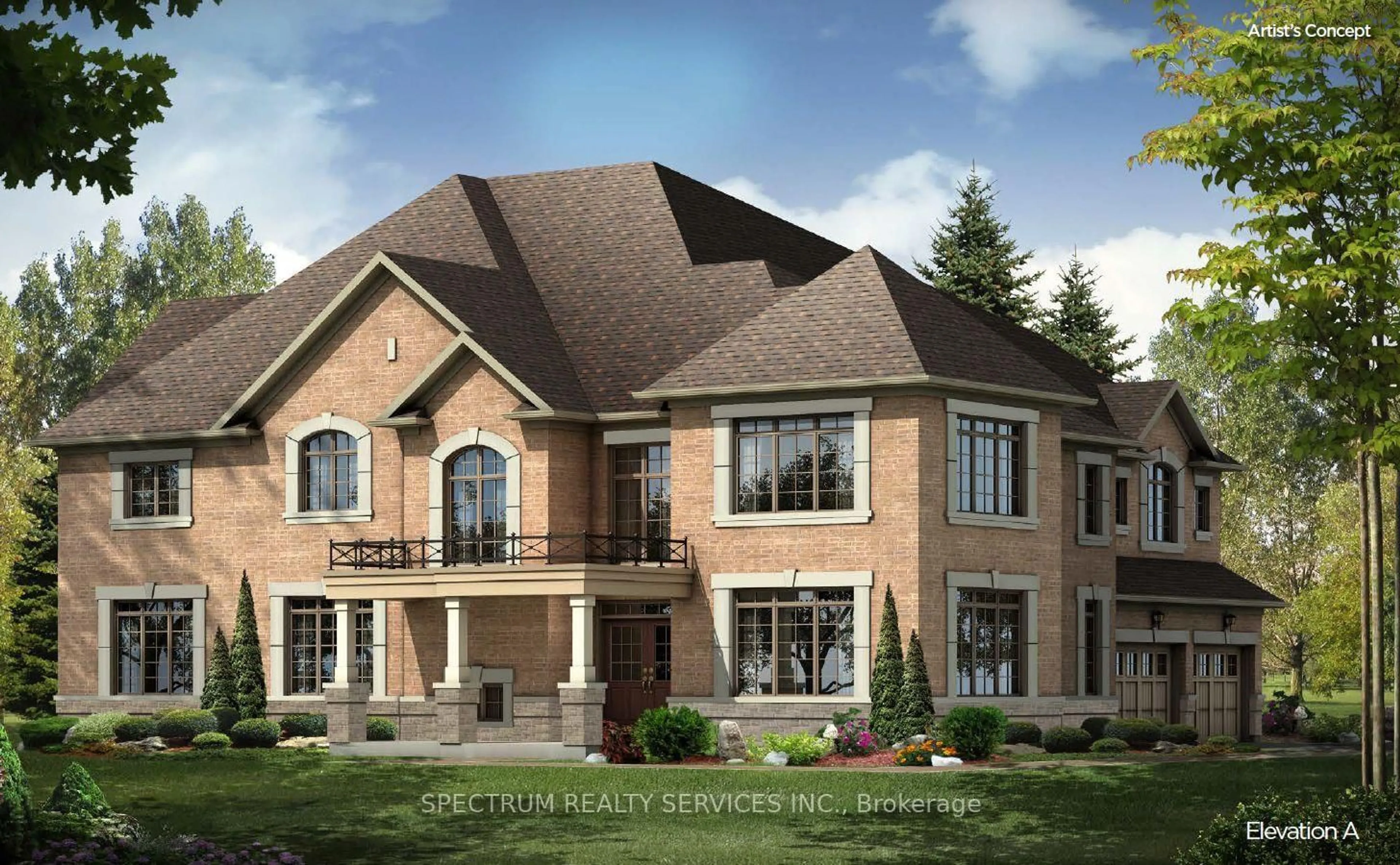 Home with brick exterior material, building for 1493 Tomkins Rd, Innisfil Ontario L9S 0M8