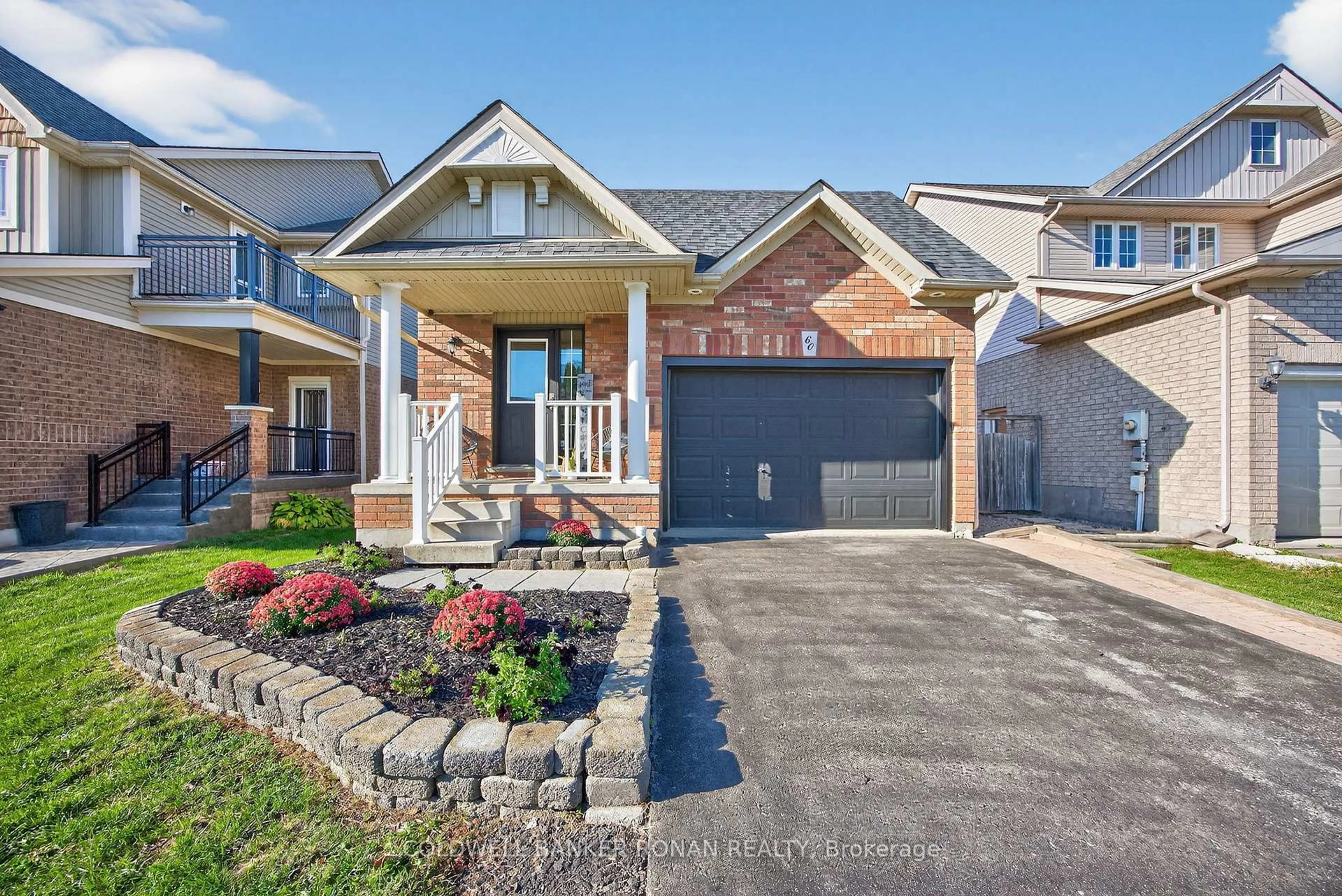 Home with brick exterior material, street for 60 Wallace St, New Tecumseth Ontario L9R 2G6