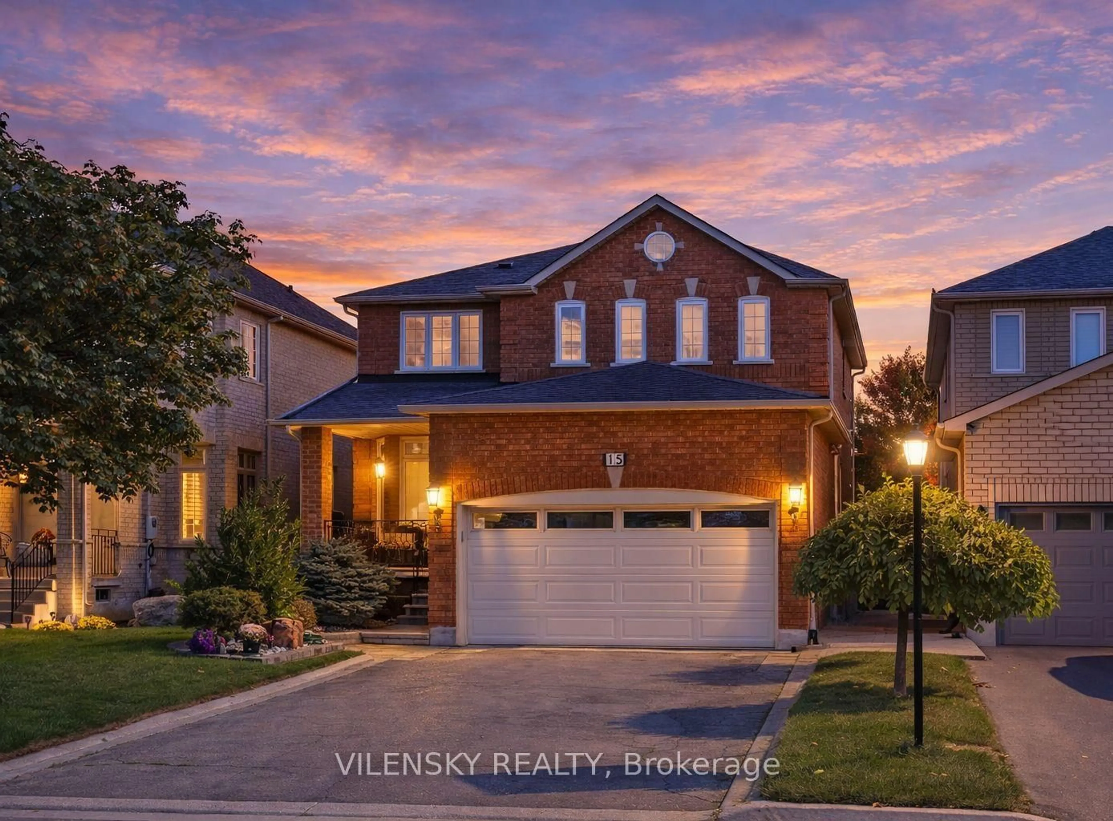 Home with brick exterior material, street for 15 Gladstone Ave, Vaughan Ontario L6A 2C2