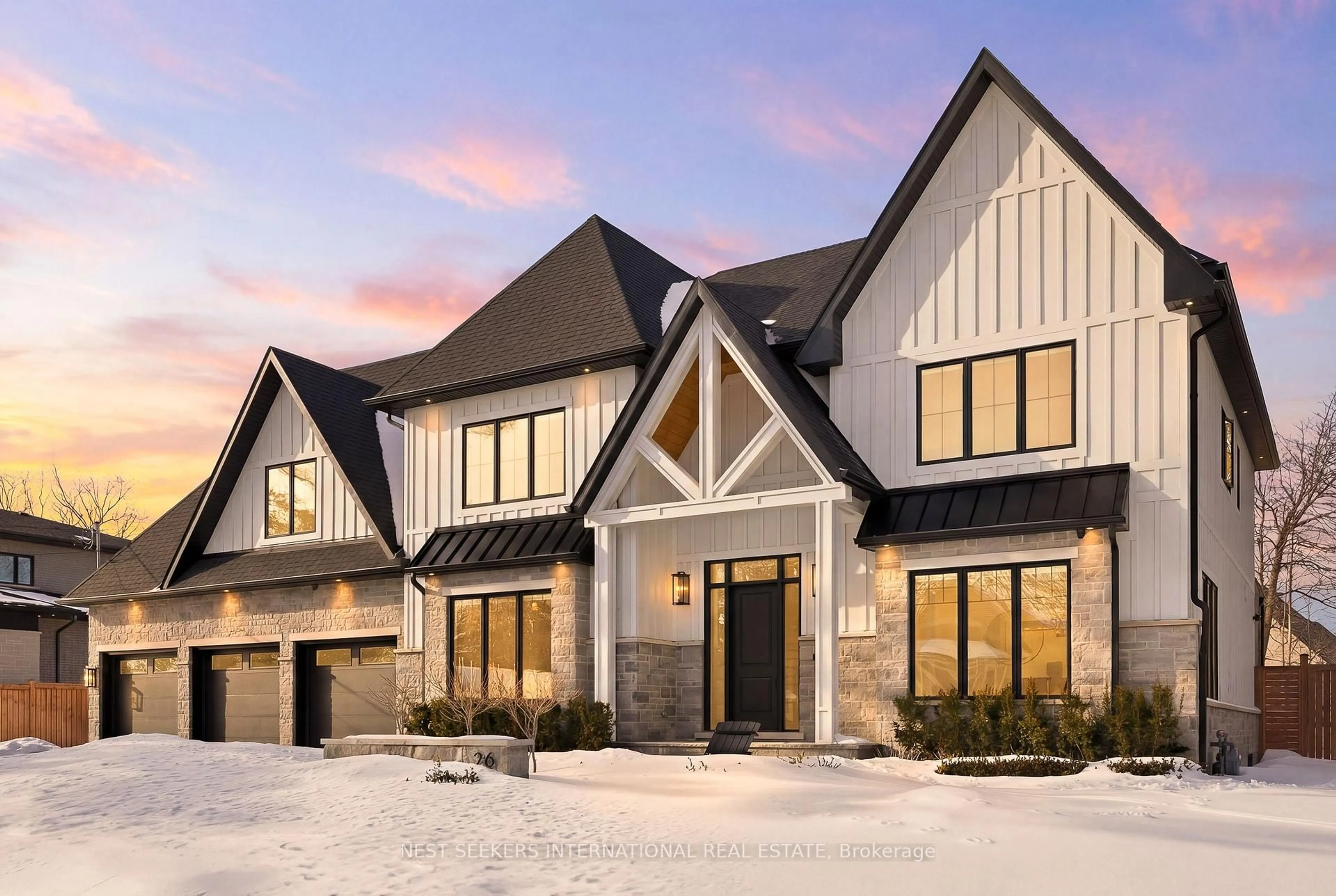 Home with brick exterior material, mountain view for 26 Royal Ave, King Ontario L0G 1N0