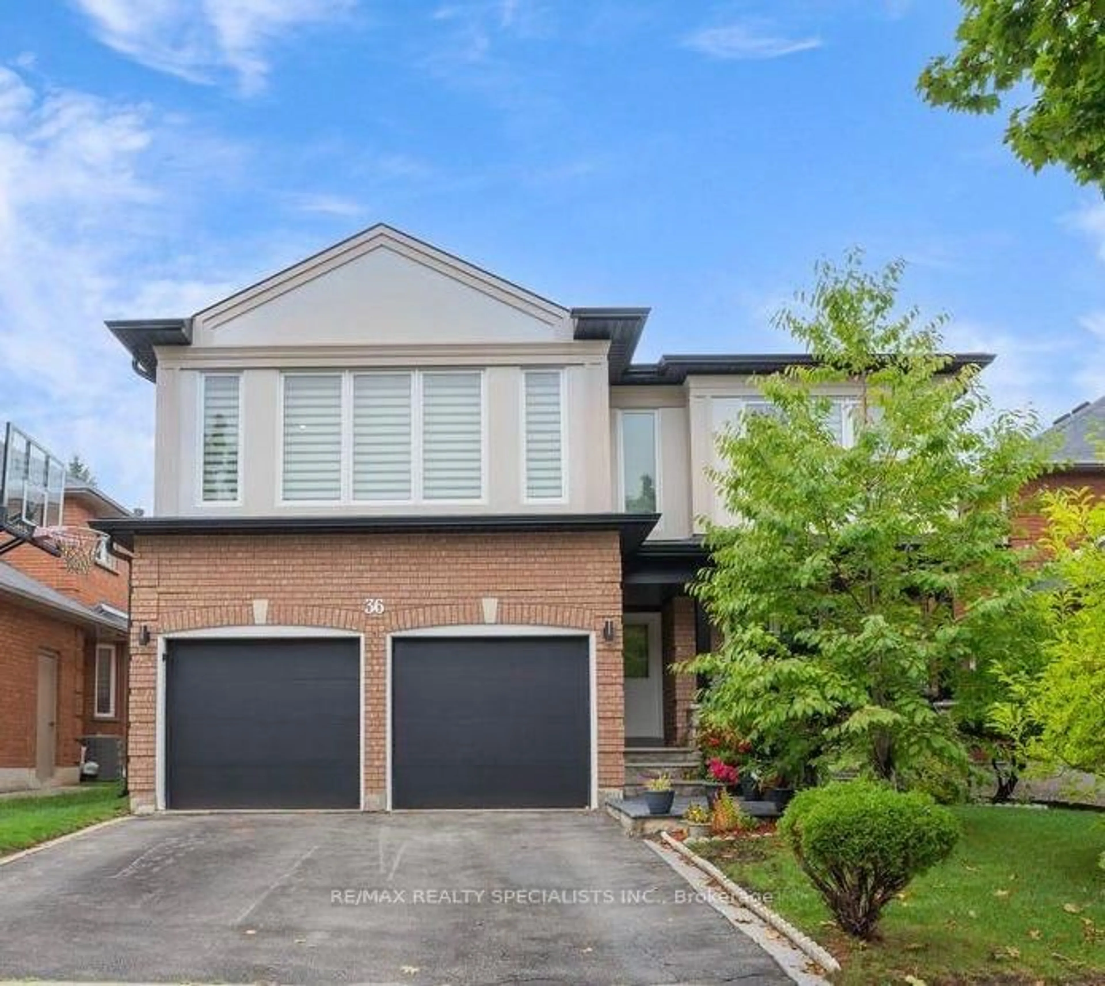Home with brick exterior material, street for 36 Devonsleigh Blvd, Richmond Hill Ontario L4S 1H4