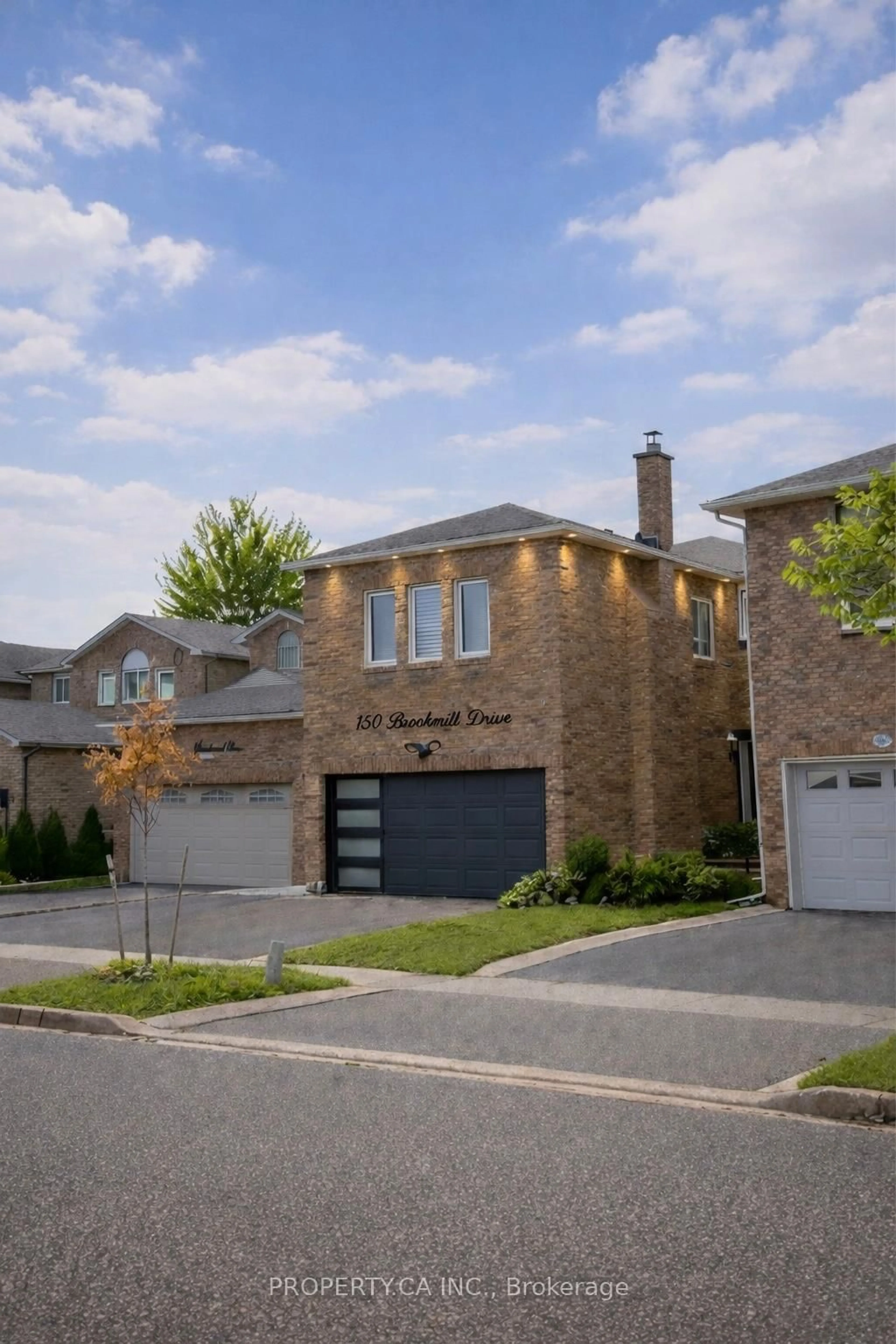 Home with brick exterior material, street for 150 Brookmill Dr, Vaughan Ontario L4J 6M2