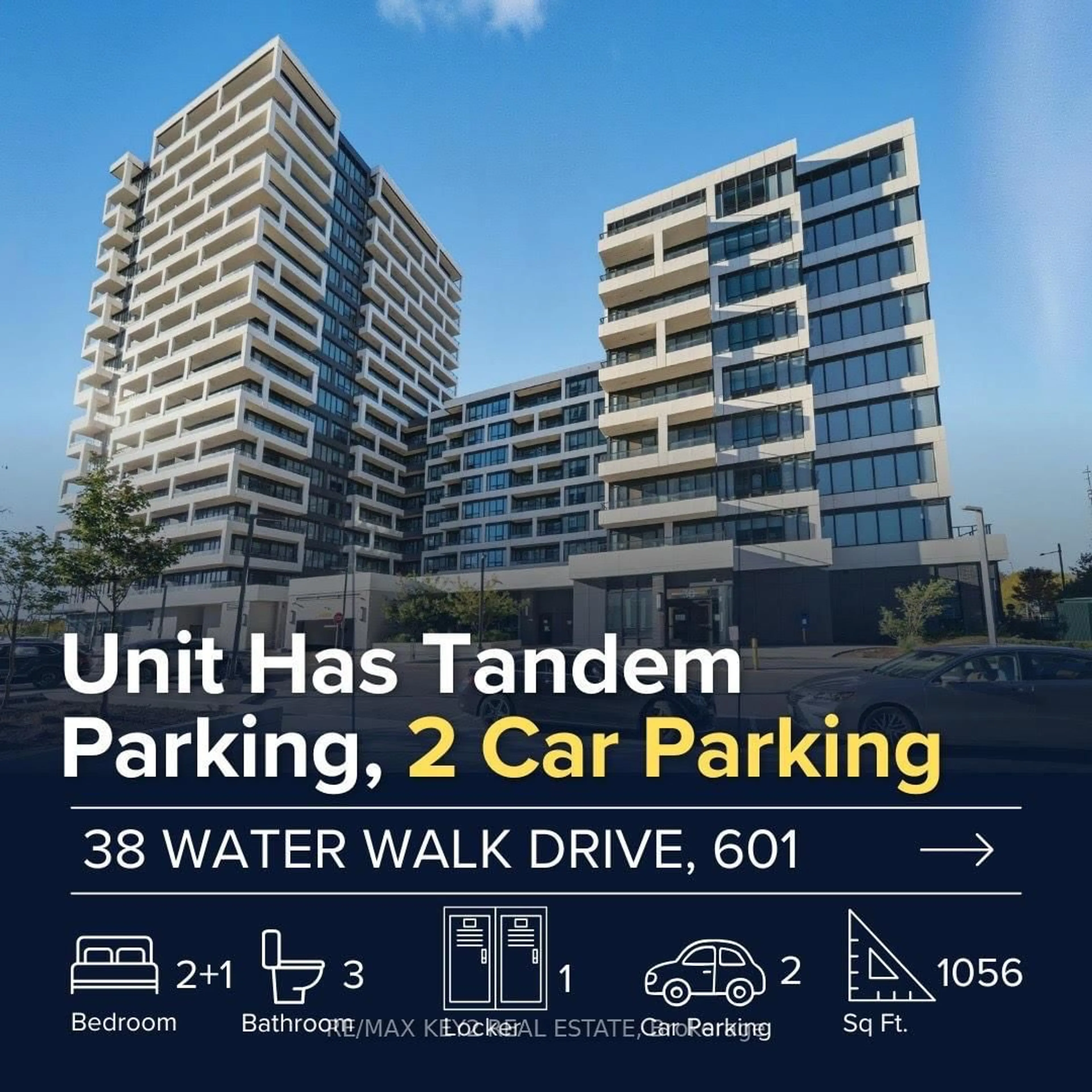 Parking for 38 Water Walk Dr #601, Markham Ontario L3R 6M8