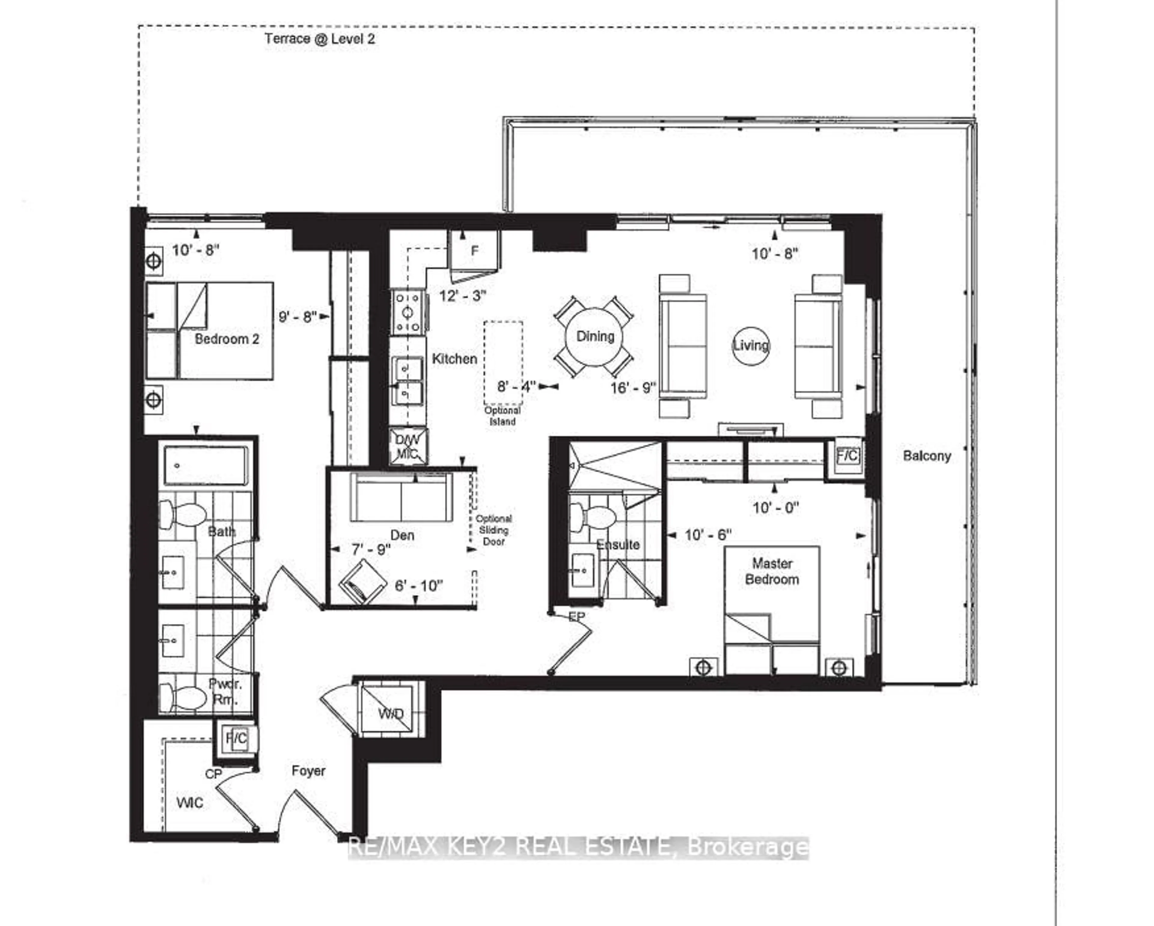 Floor plan for 38 Water Walk Dr #601, Markham Ontario L3R 6M8