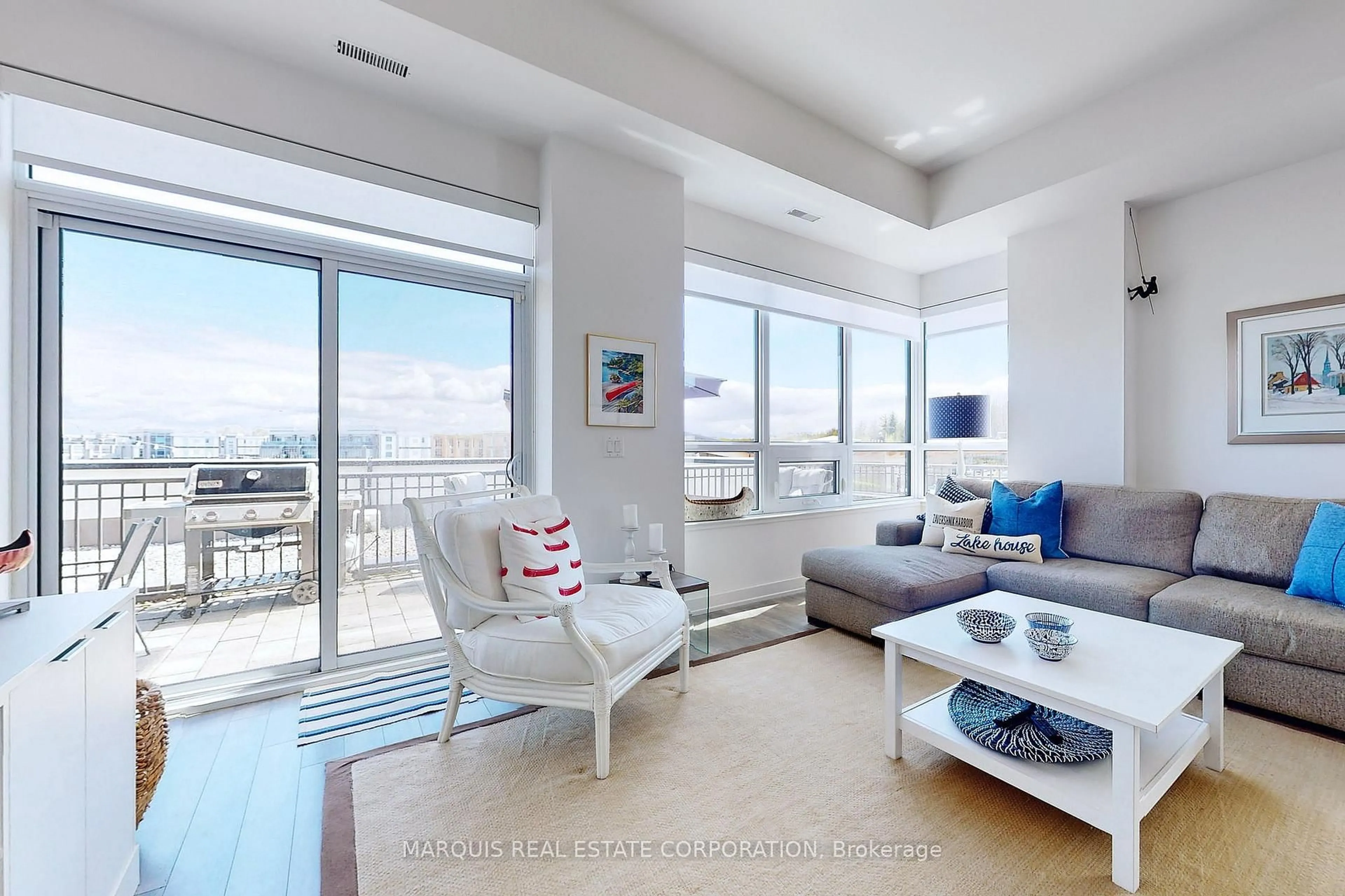 Living room with furniture, unknown for 331 Broward Way #144, Innisfil Ontario L9S 0M7