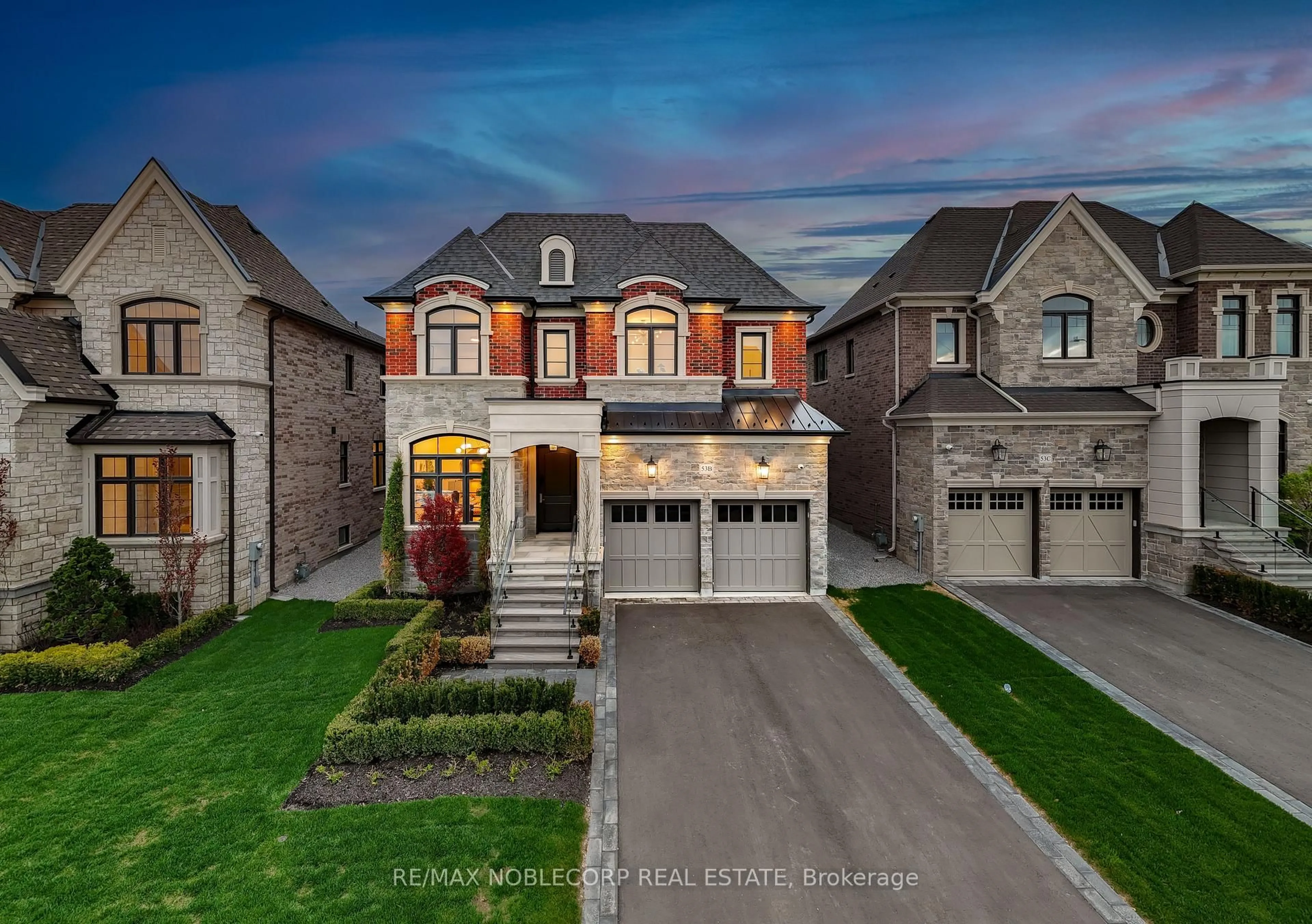 Home with brick exterior material, street for 53B Puccini Dr, Richmond Hill Ontario L4E 2Y7