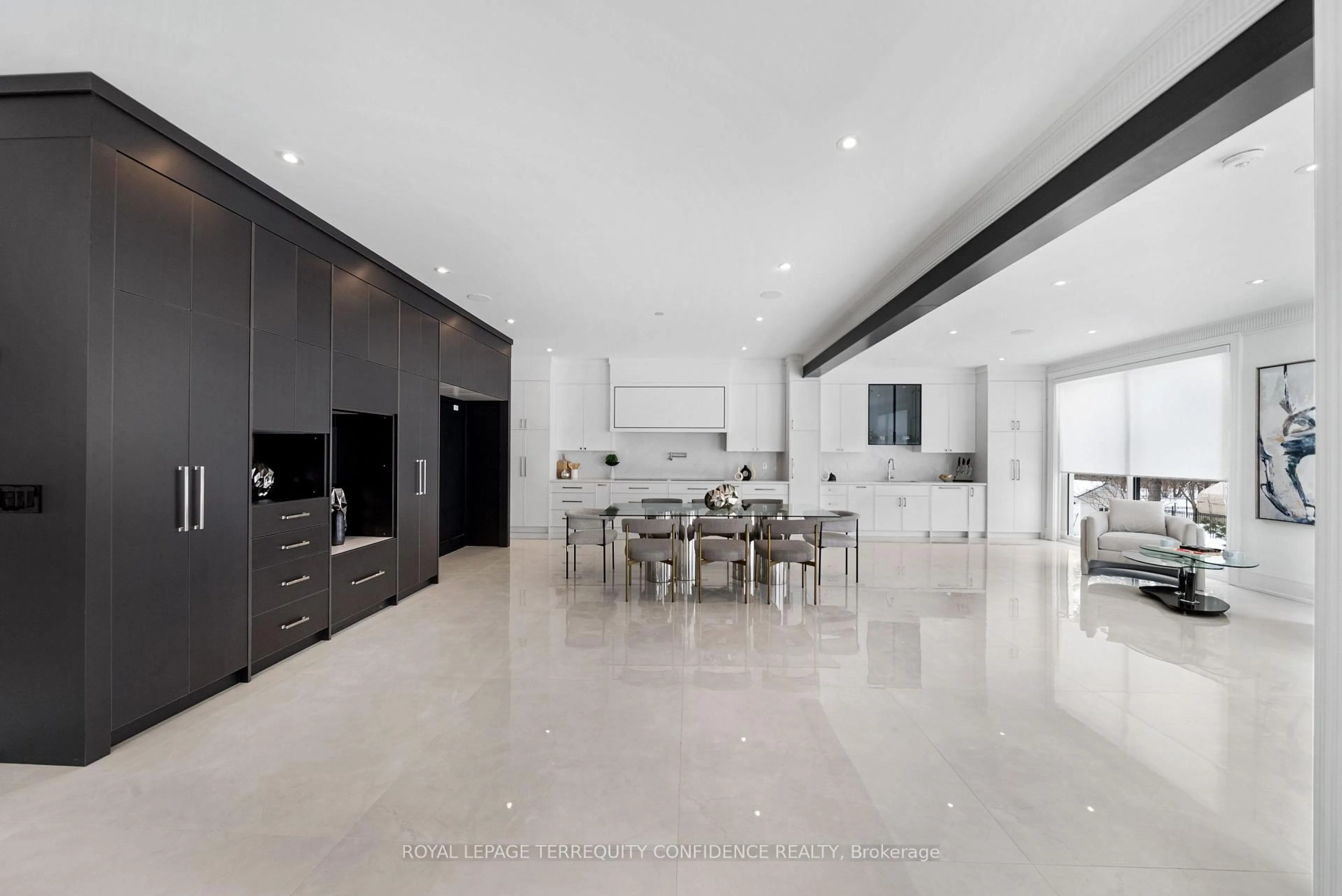 Contemporary kitchen, ceramic/tile floor for 85 Crestwood Rd, Vaughan Ontario L4J 1A4