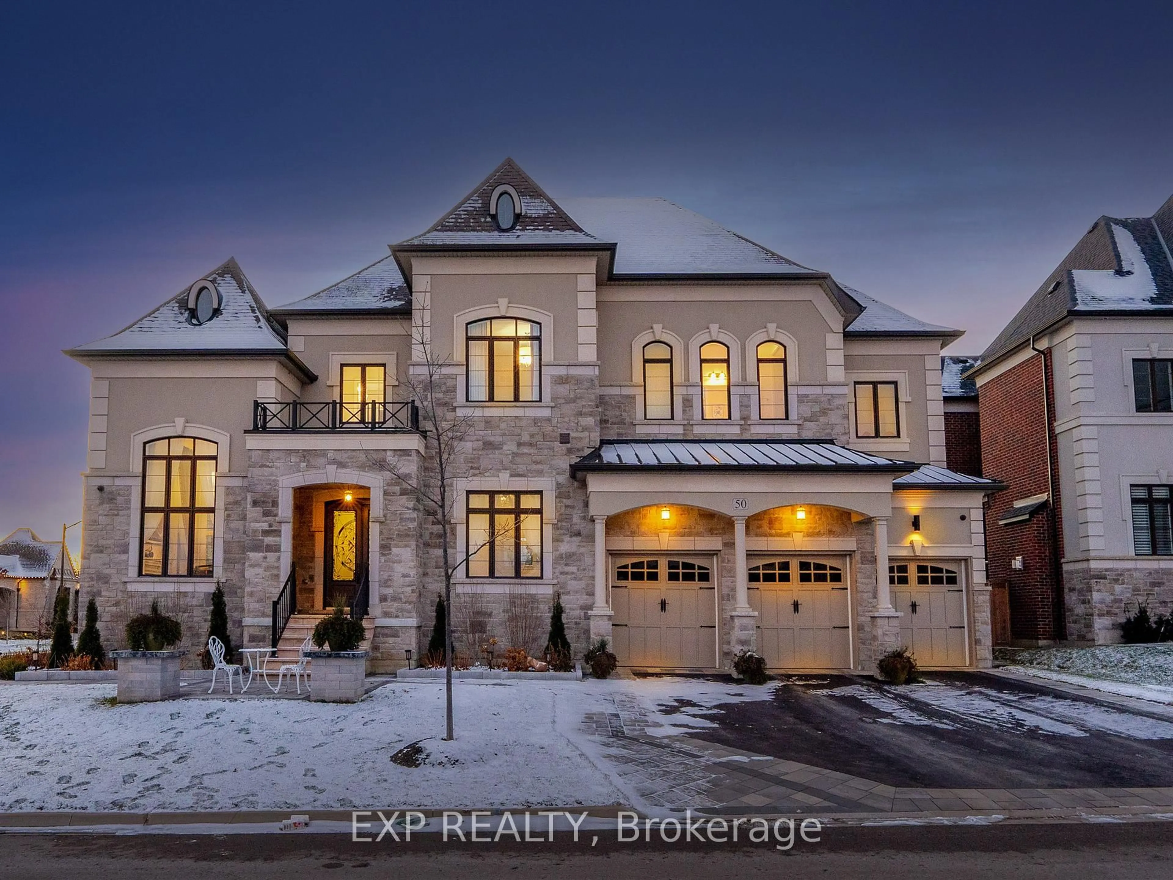 Home with brick exterior material, street for 50 Elmers Lane, King Ontario L7B 0P5