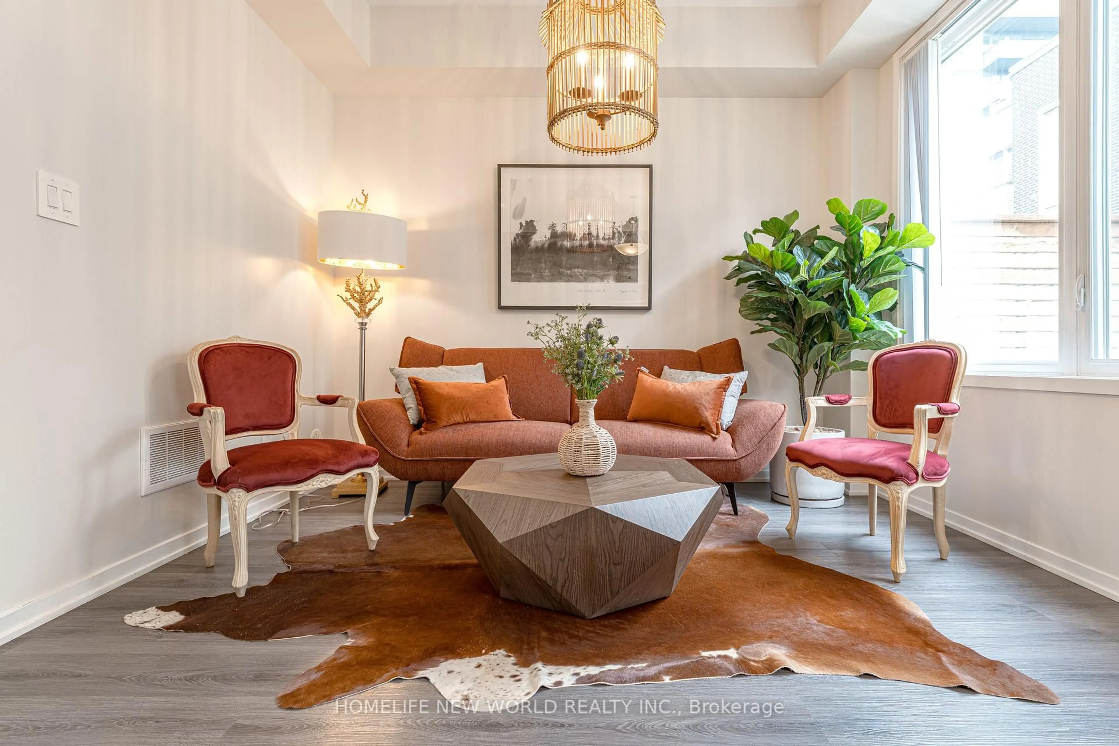 Living room with furniture, unknown for 67 Mable Smith Way, Vaughan Ontario L4K 0N6