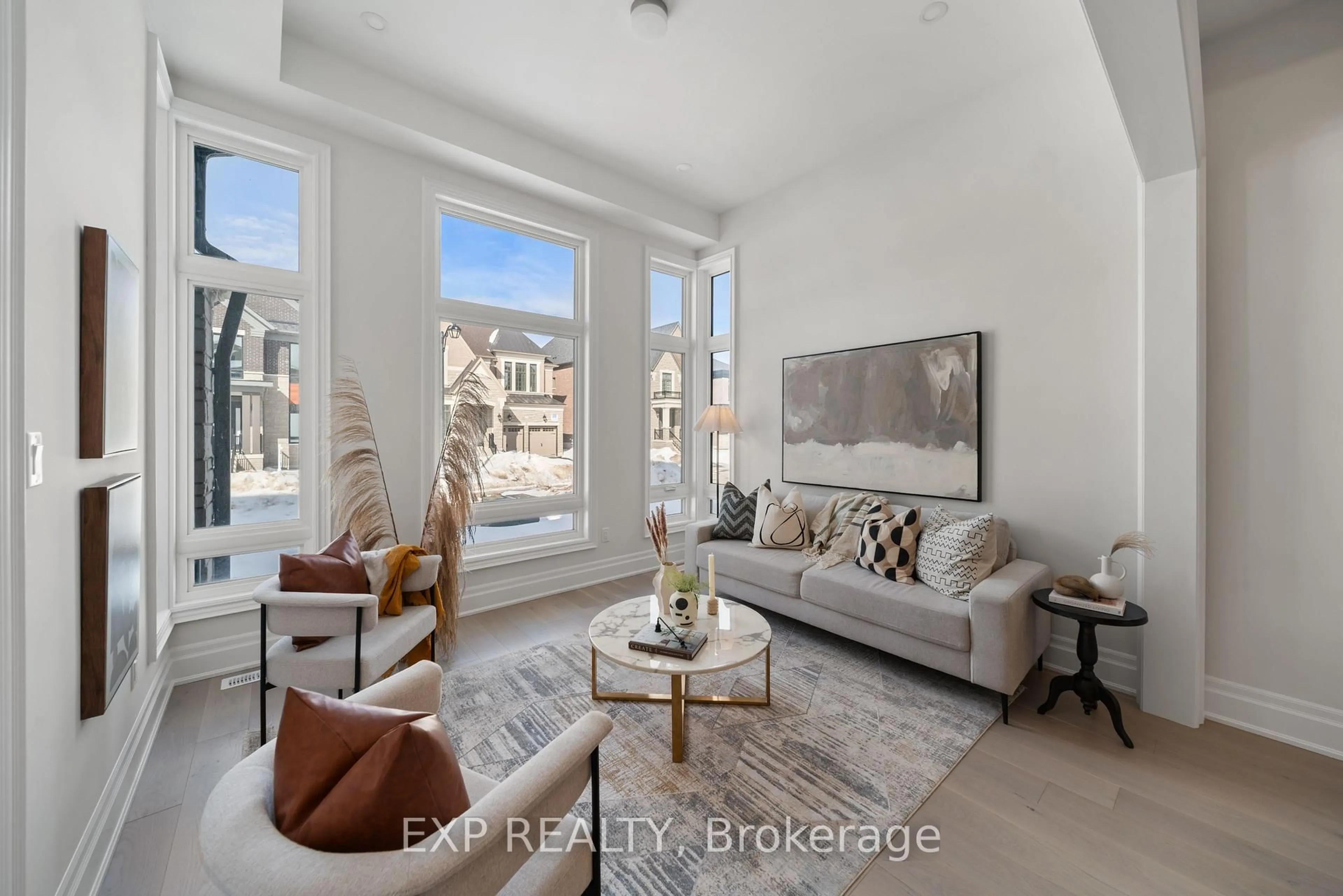 Living room with furniture, unknown for 5 Saxby Farm Ave #31N, King Ontario L7B 0T2