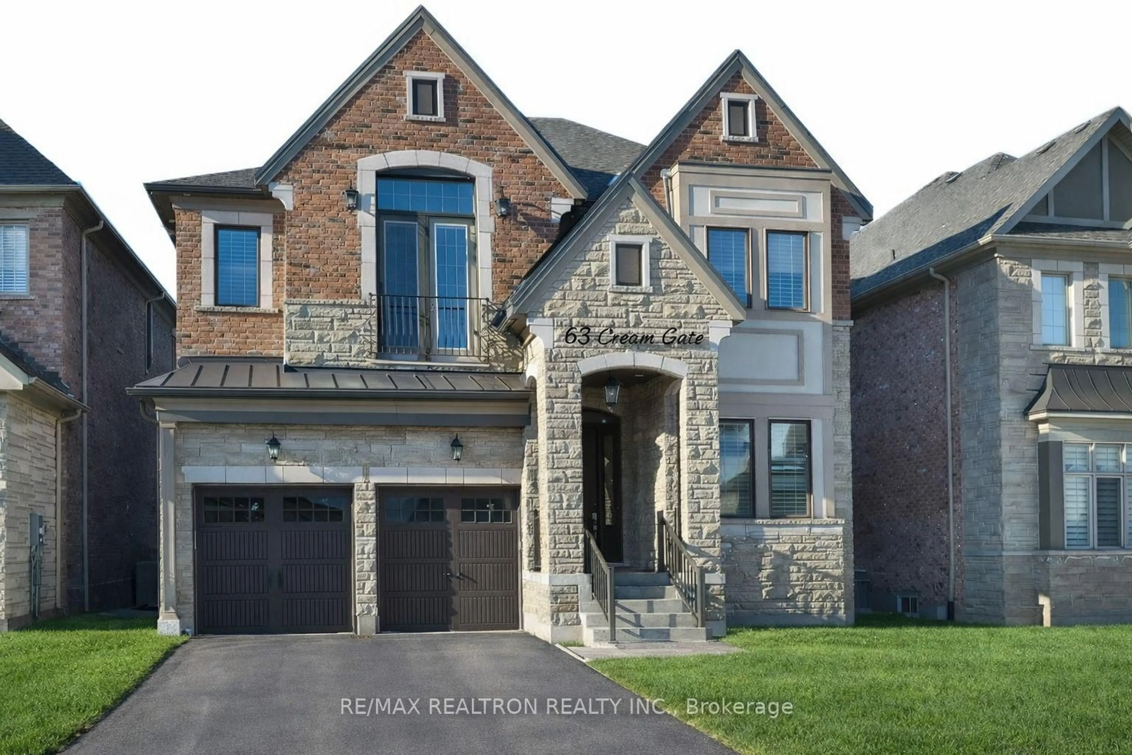 Home with brick exterior material, street for 63 Cairns Gate, King Ontario L7B 0P5