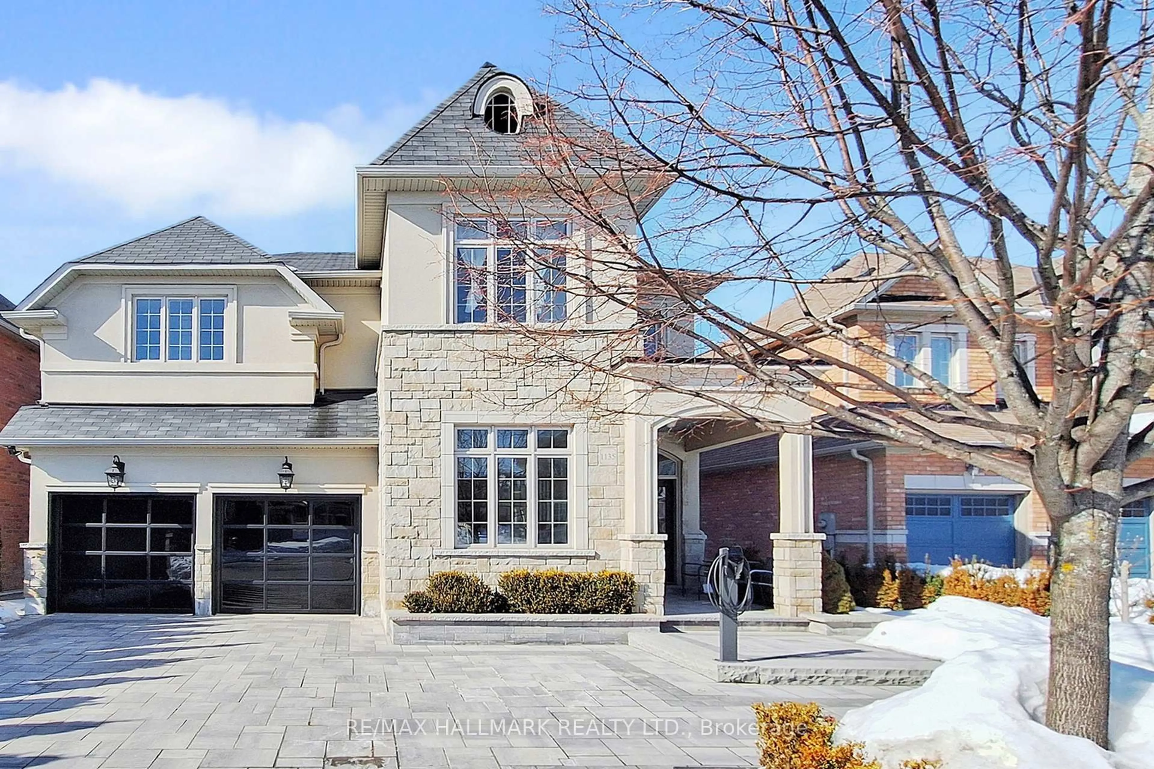 Home with brick exterior material, street for 1135 Cenotaph Blvd, Newmarket Ontario L3X 0A7