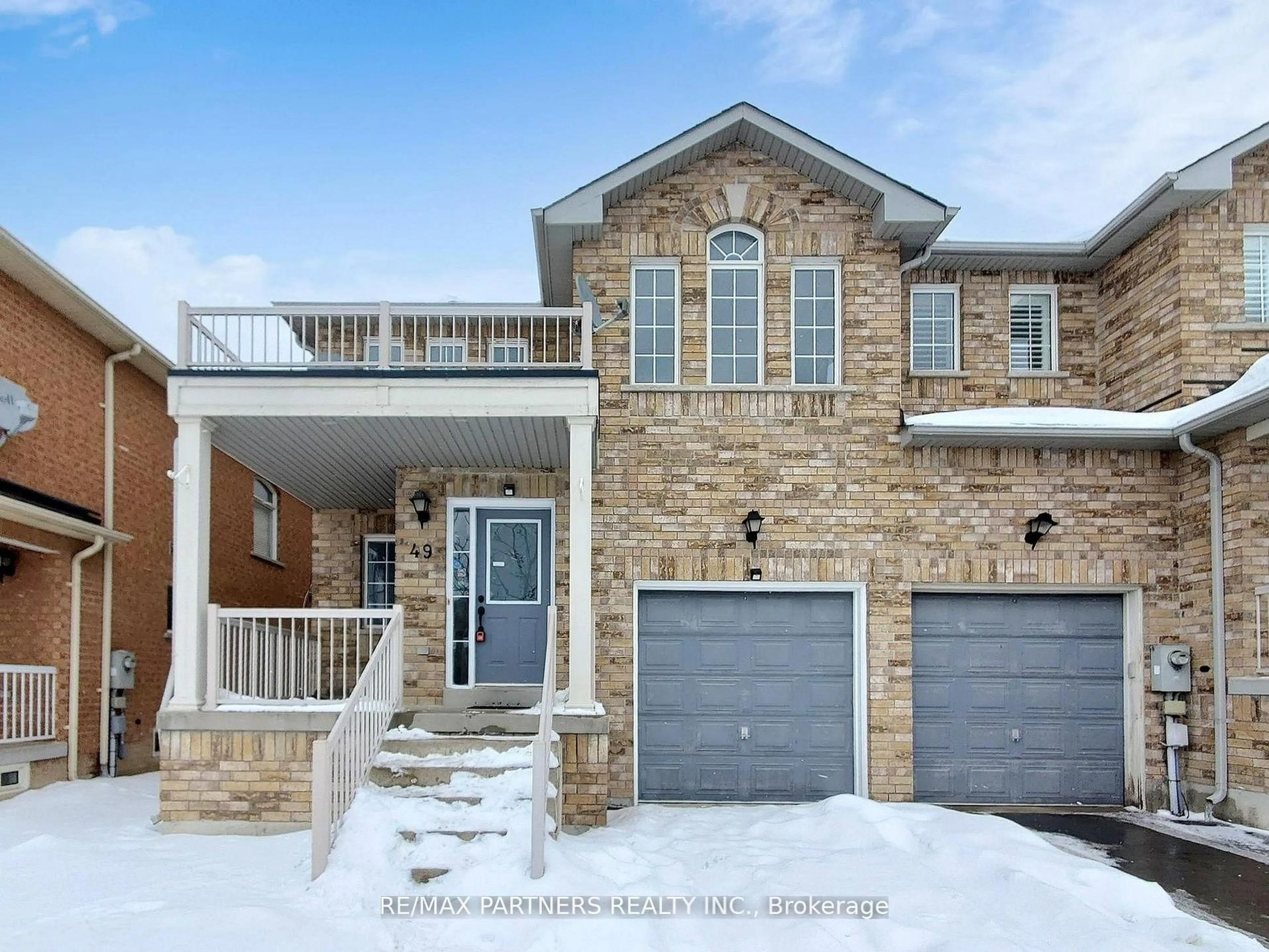 Home with brick exterior material, street for 49 Charles Sturdy Rd, Markham Ontario L6C 3E8