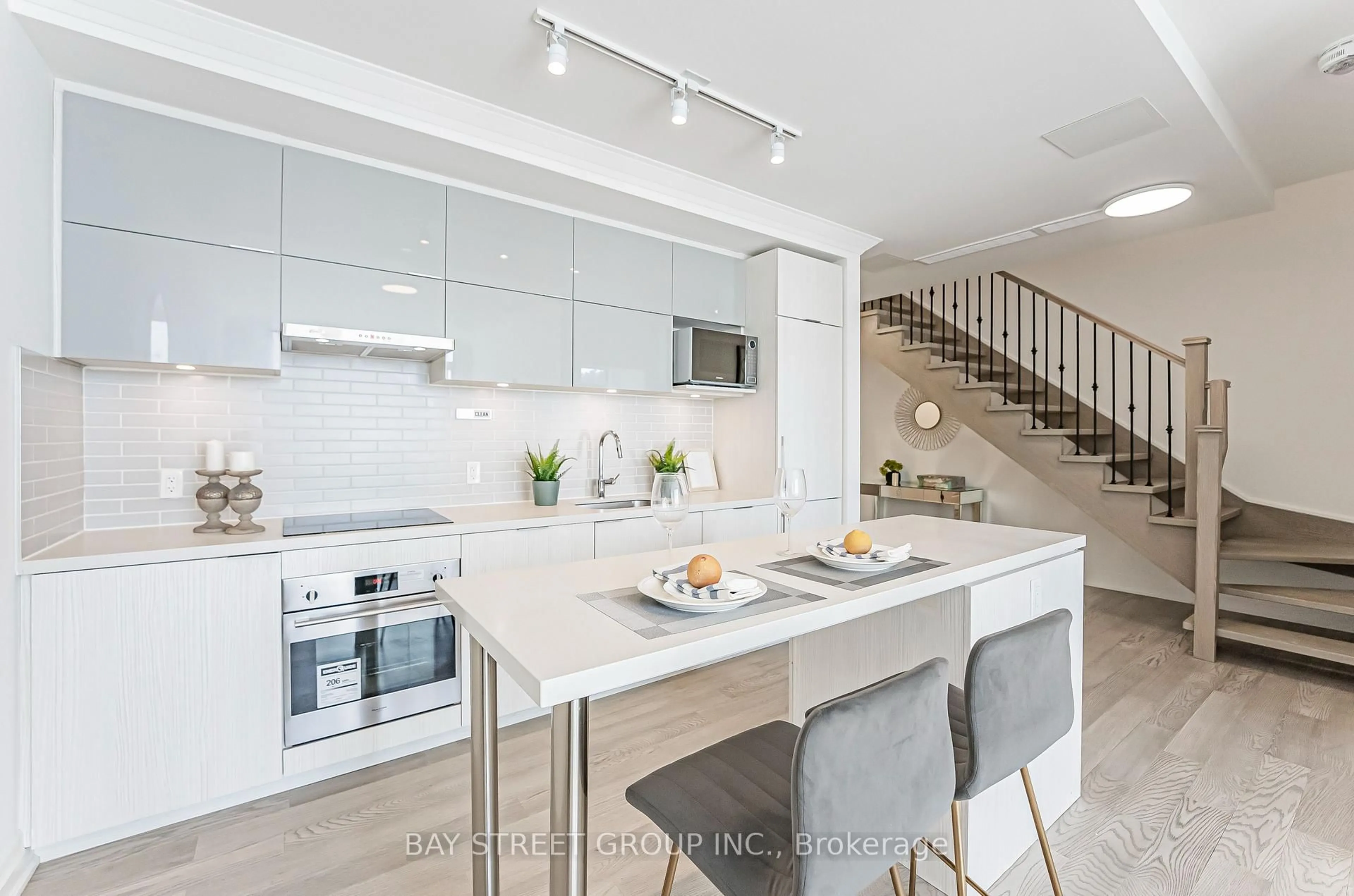 Open concept kitchen, unknown for 8 Rouge Valley Dr #104B, Markham Ontario L6G 0G8