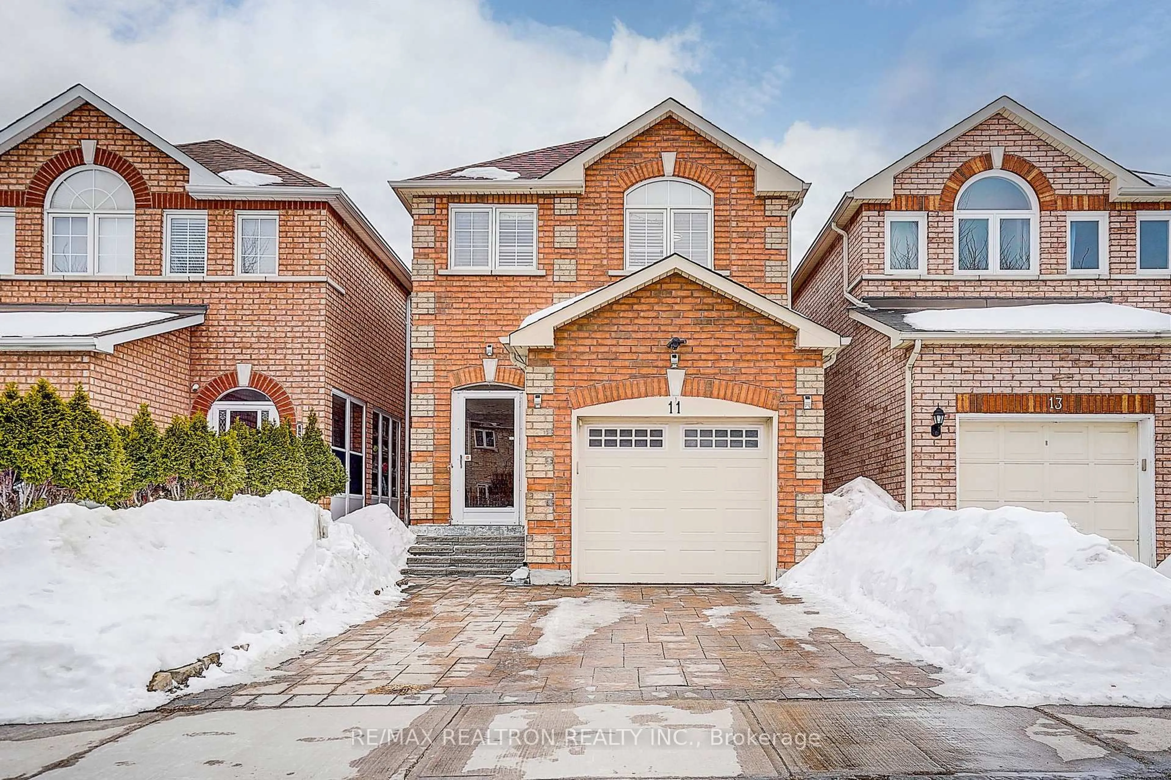 Home with brick exterior material, street for 11 Stella Dr, Markham Ontario L3S 4H2