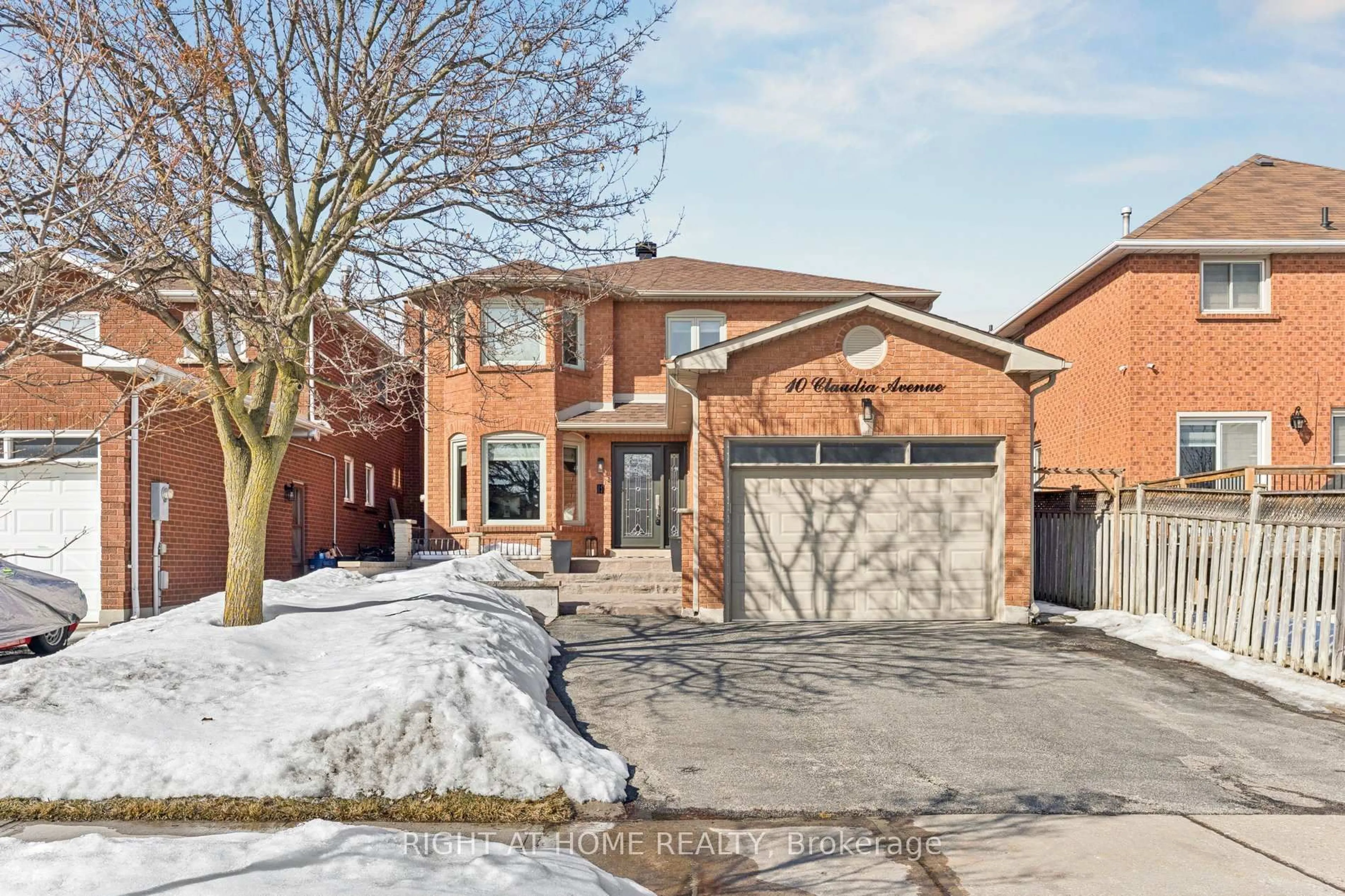 Home with brick exterior material, street for 10 Claudia Ave, Vaughan Ontario L4L 6S1