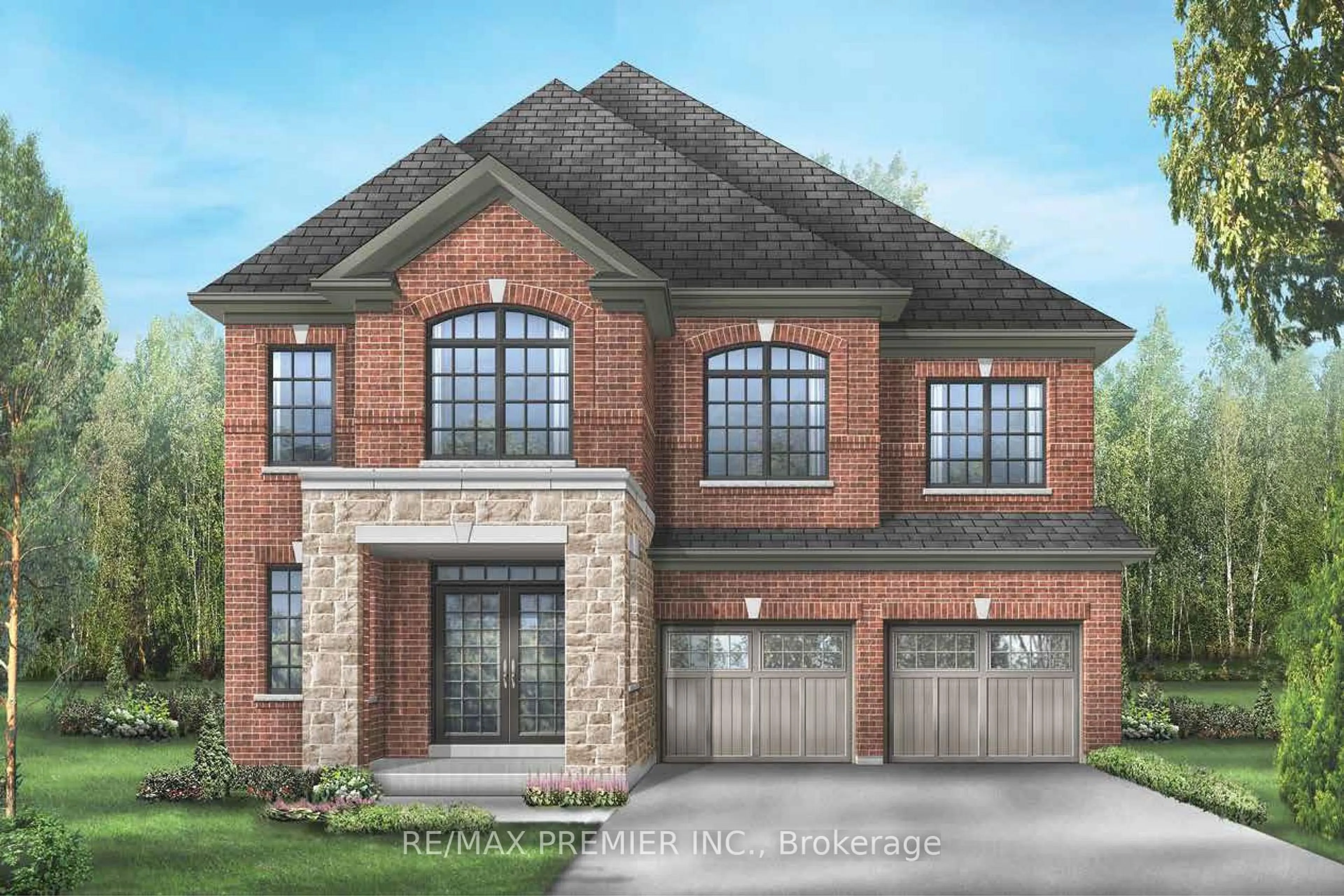 Home with brick exterior material, street for 223 Fallharvest Way, Whitchurch-Stouffville Ontario L4A 5C2