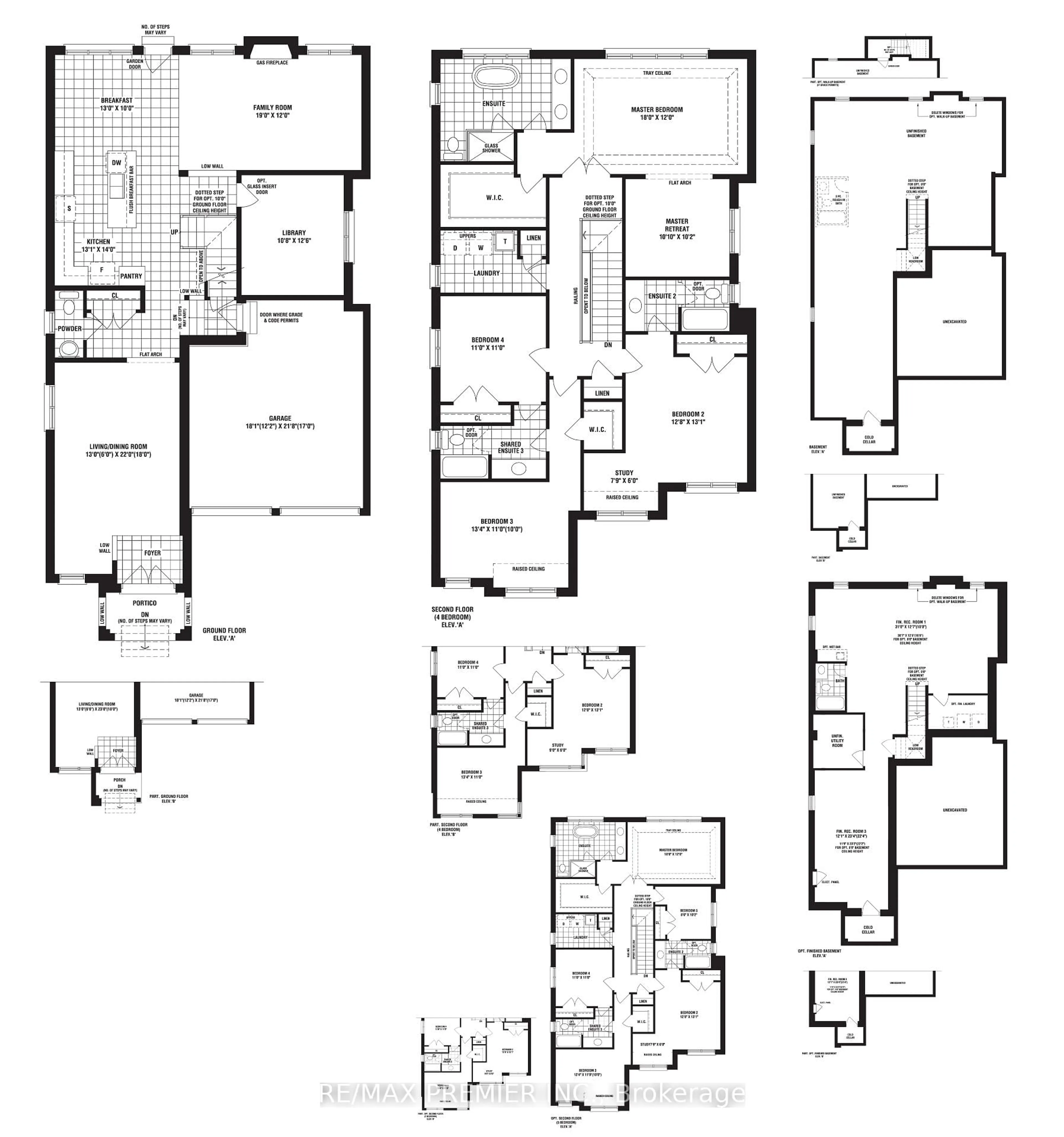 Floor plan for 223 Fallharvest Way, Whitchurch-Stouffville Ontario L4A 5C2