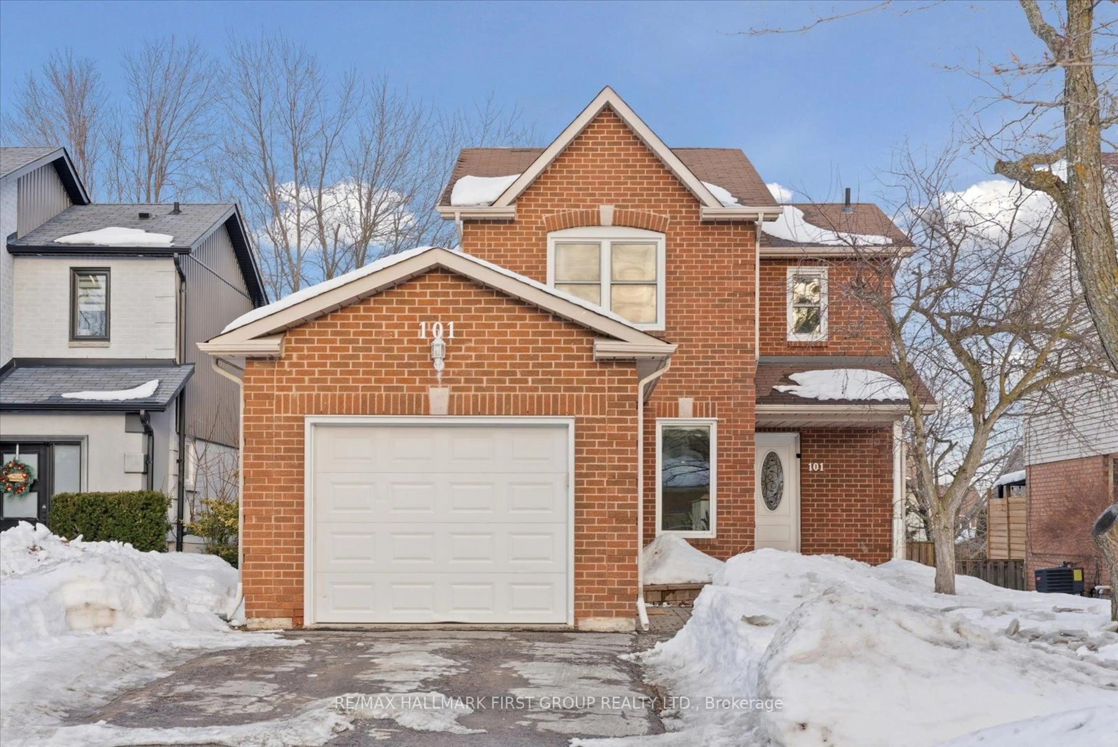 Home with brick exterior material, street for 101 Natanya Blvd, Georgina Ontario L4P 3P9