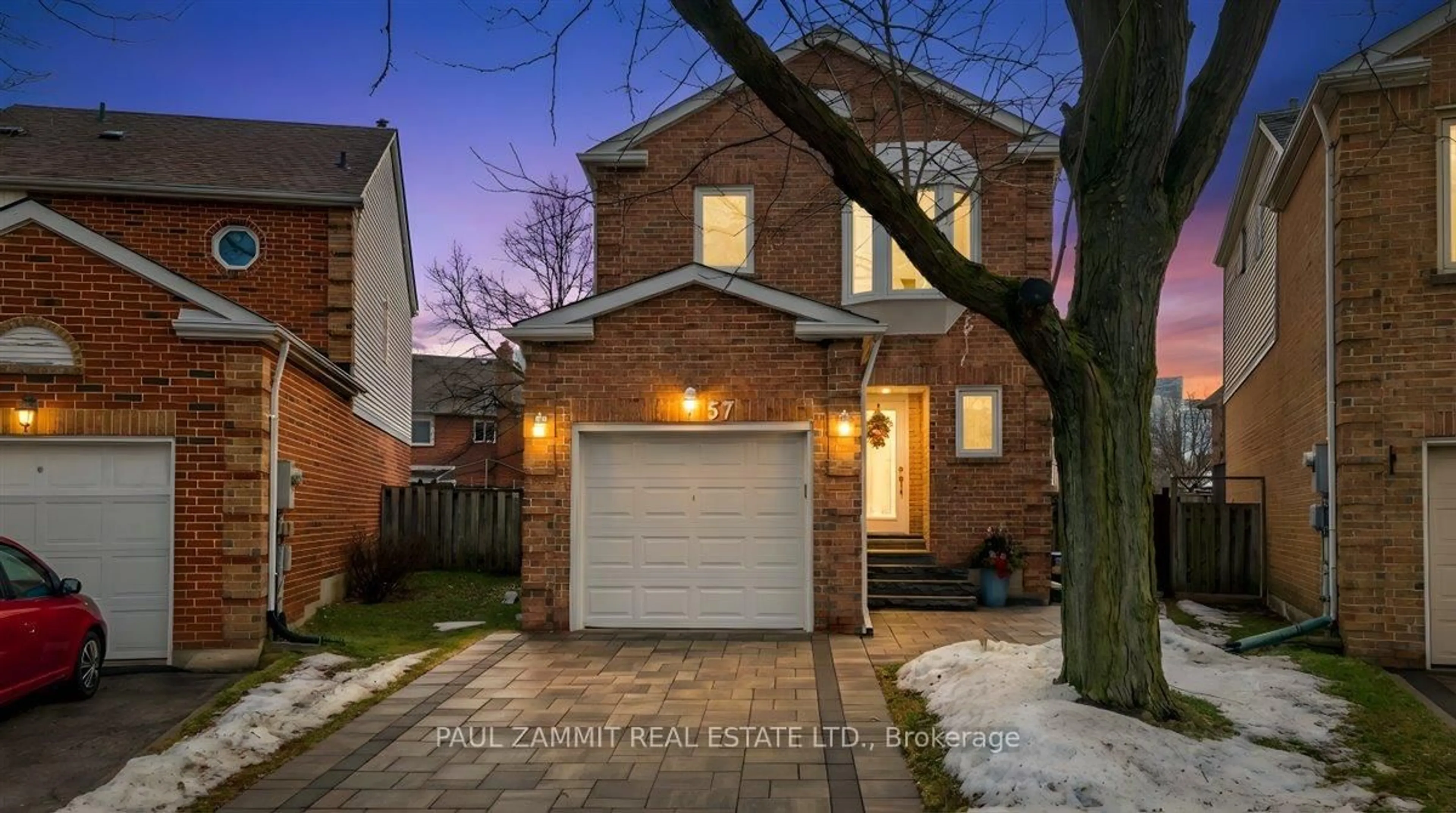 Home with brick exterior material, street for 57 Glenmanor Way, Vaughan Ontario L4J 3A3